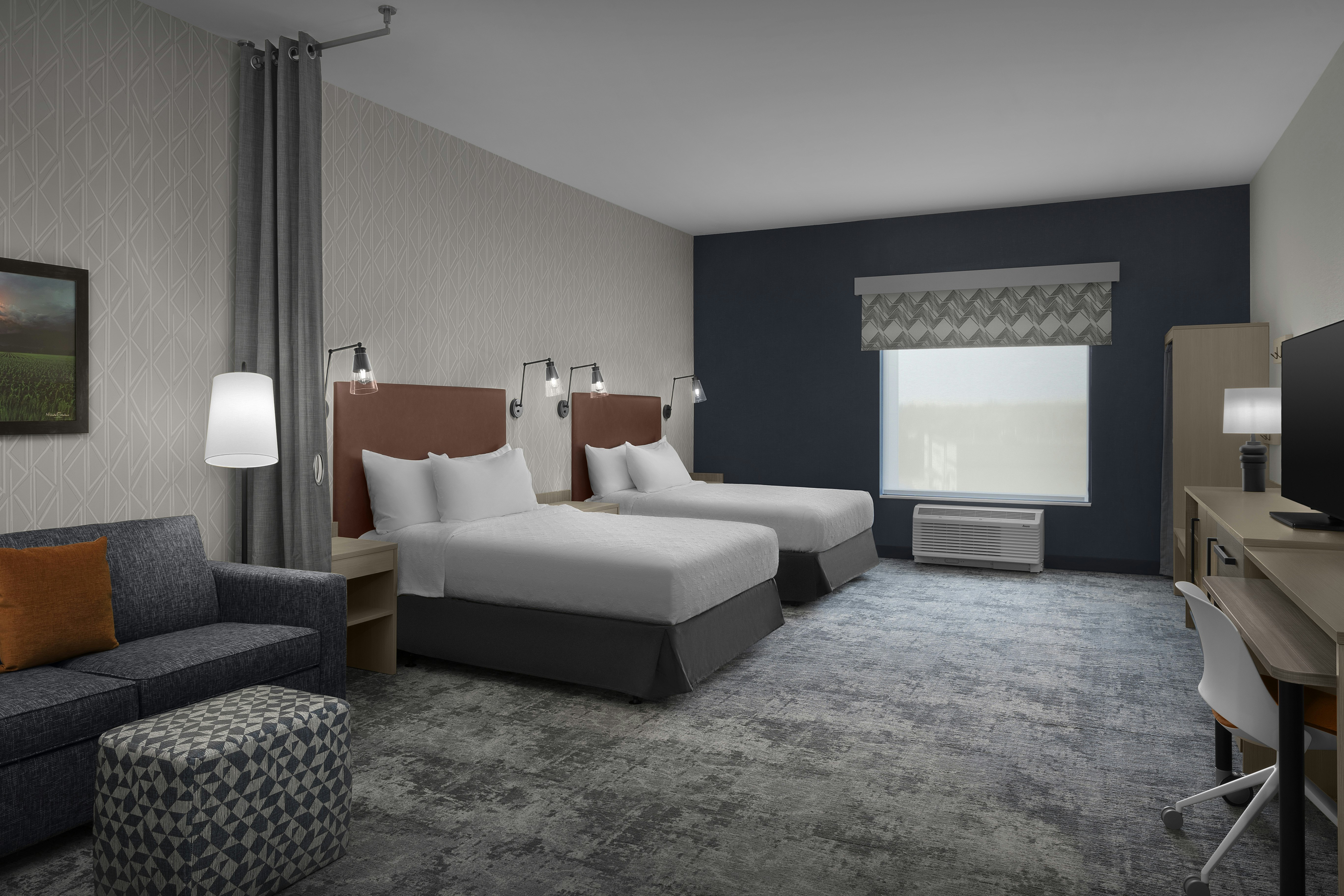 Studio, Suite, 2 Queen Beds, Accessible