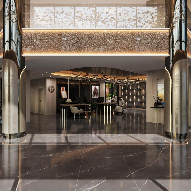 Lobby at Naviti Warwick Al Yarmouk Hotel, RIYADH