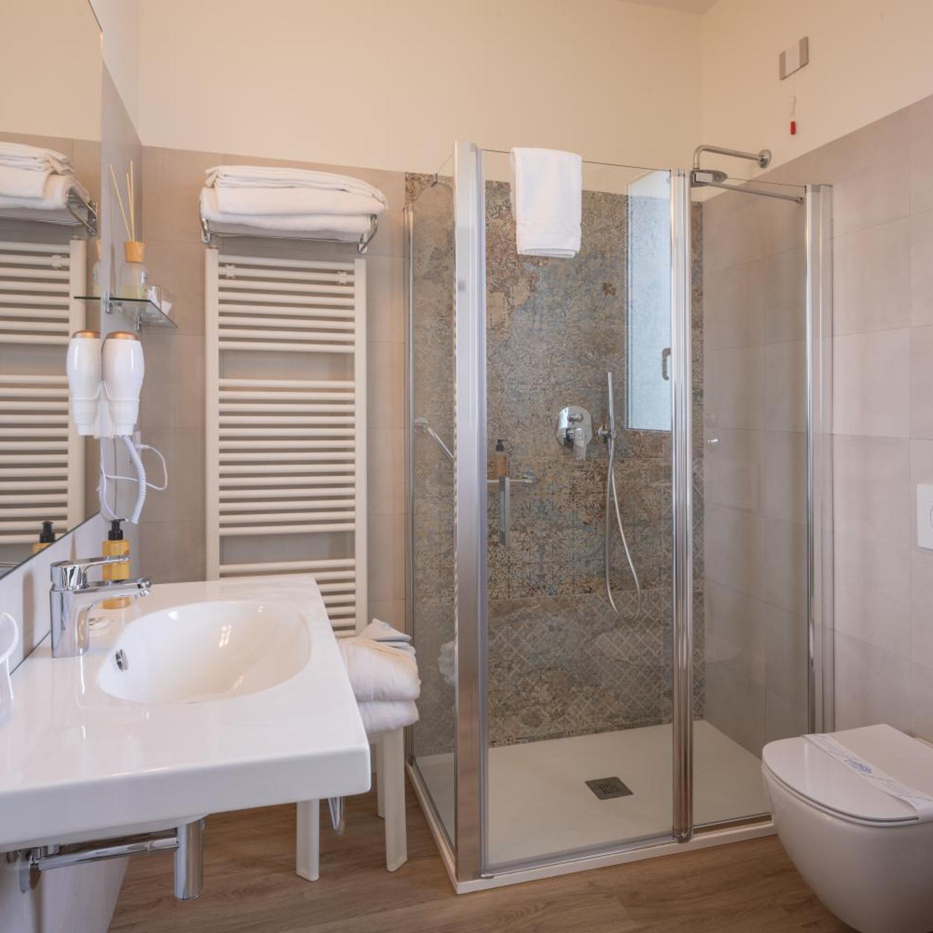 غرفة كومفورت رباعية، Fano Hotel Imperial 9/10