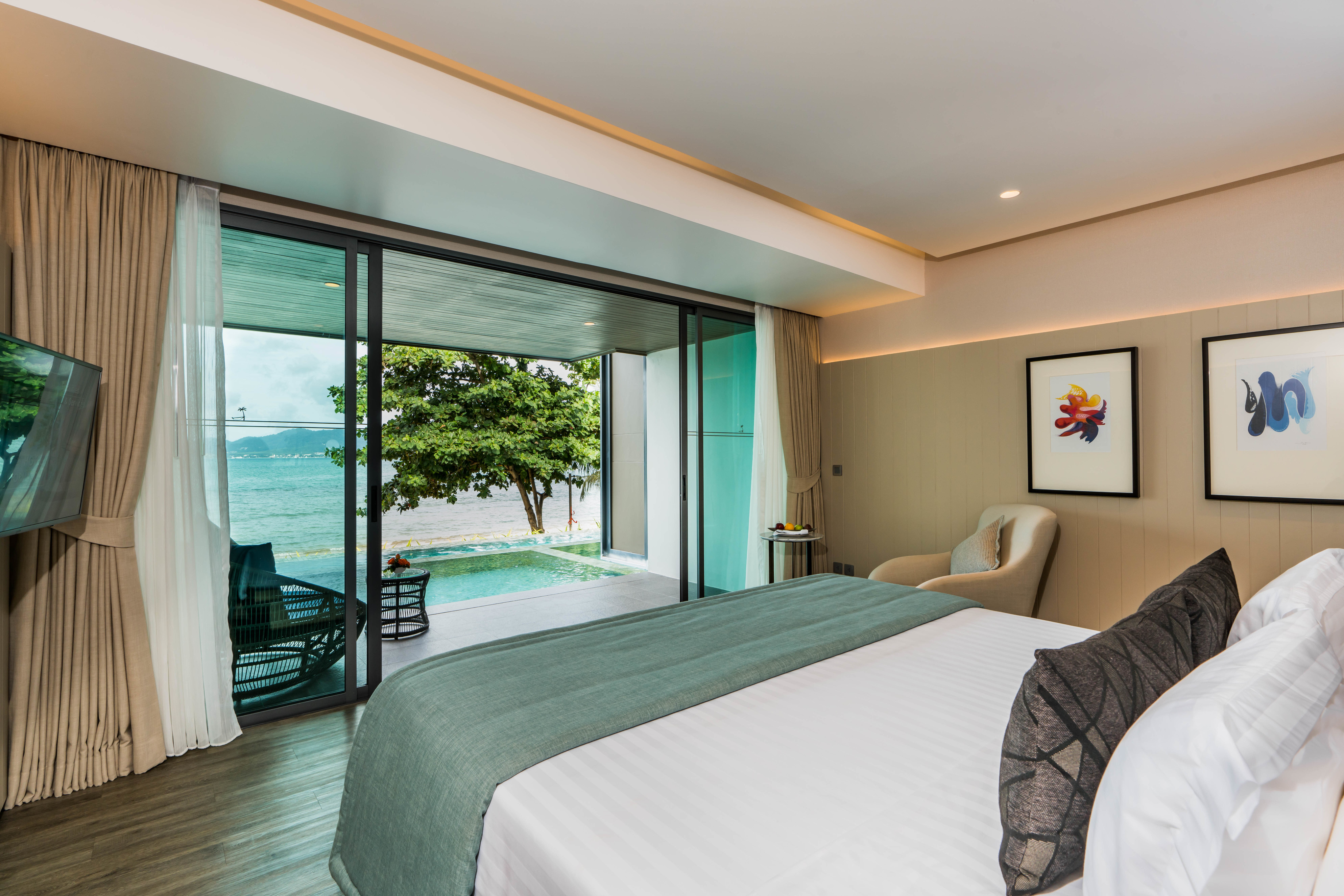Room, Beach Front, Private Pool