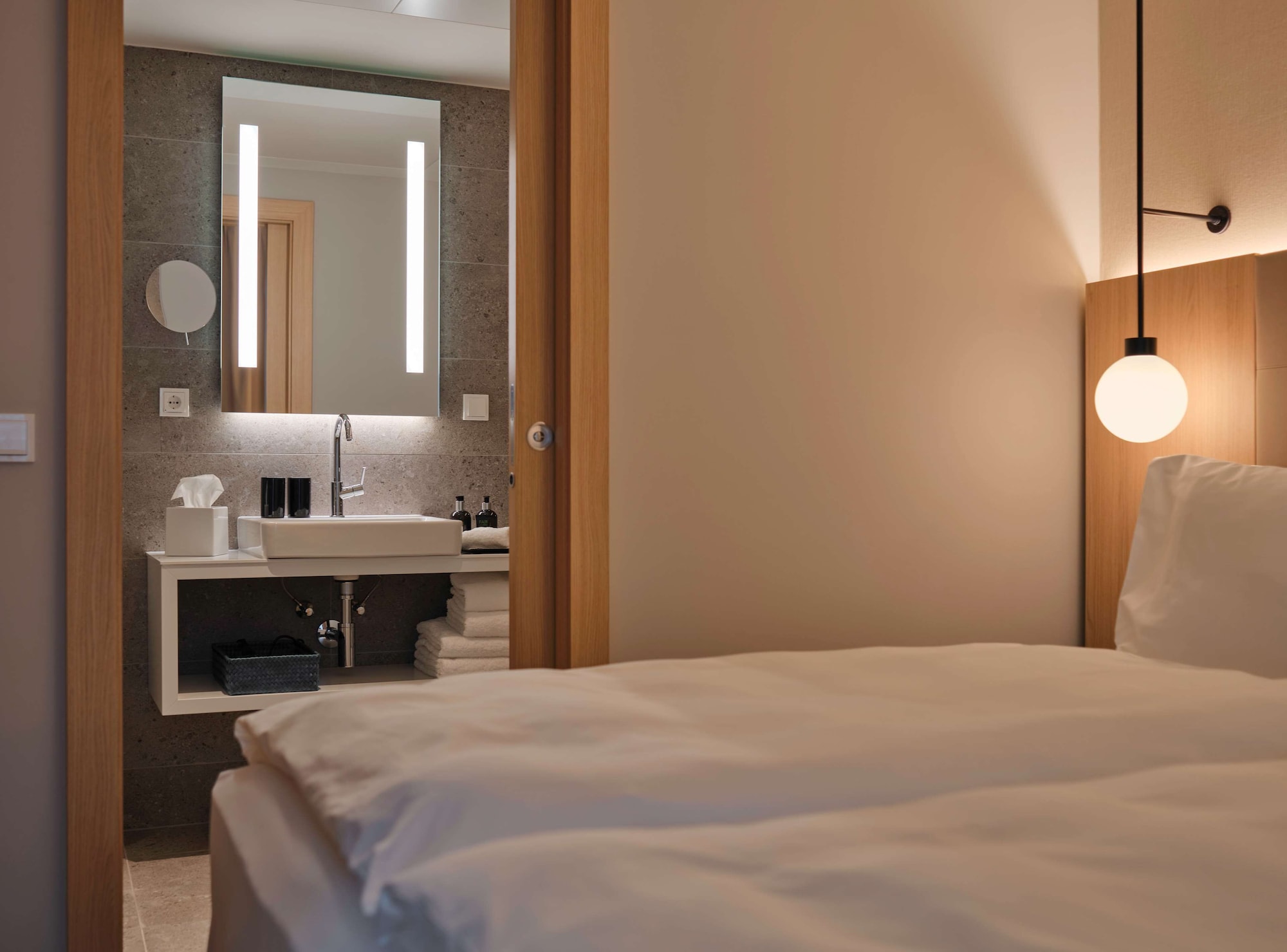 شقة بسرير كينج بغرفة نوم واحدة