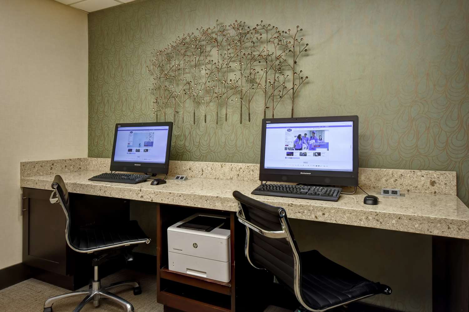 work area