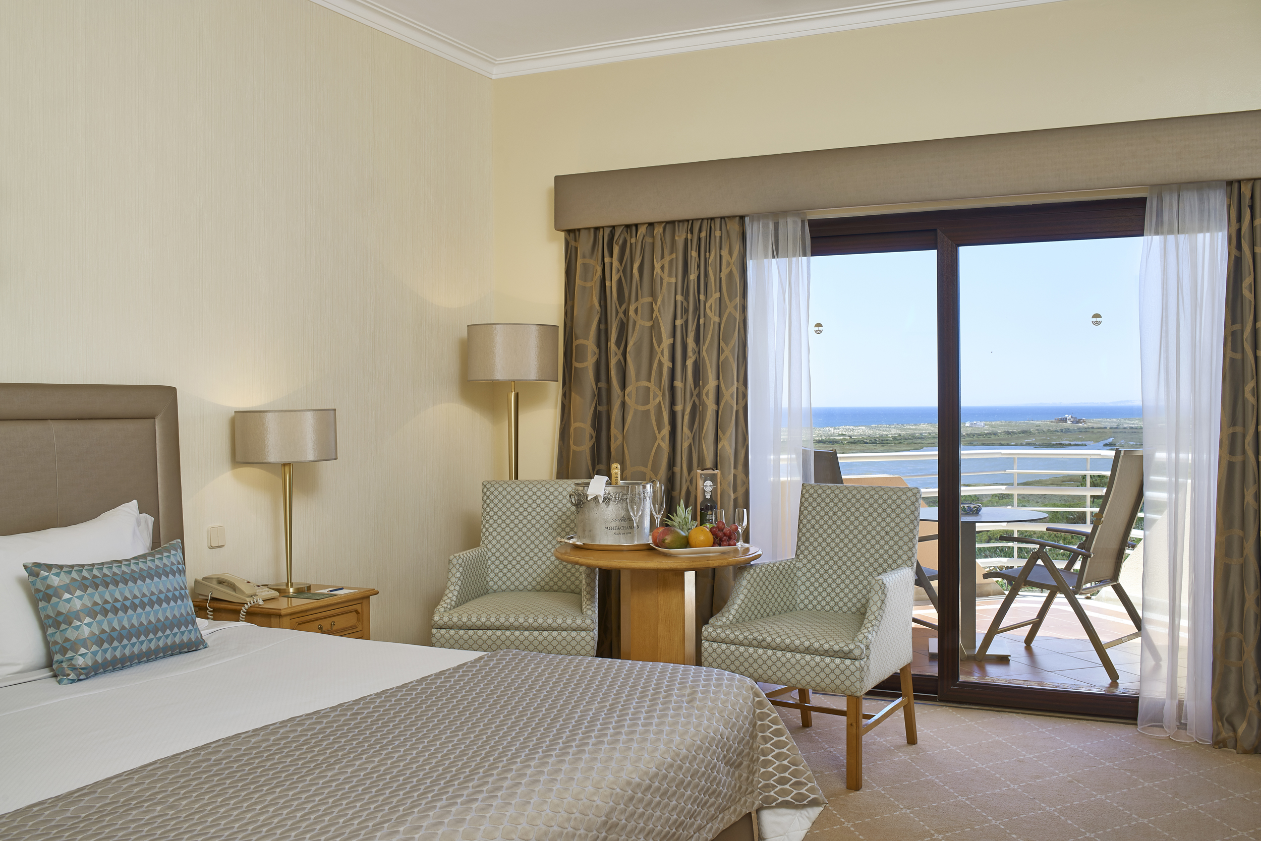 Room, Single, Double Bed, Side Sea View
