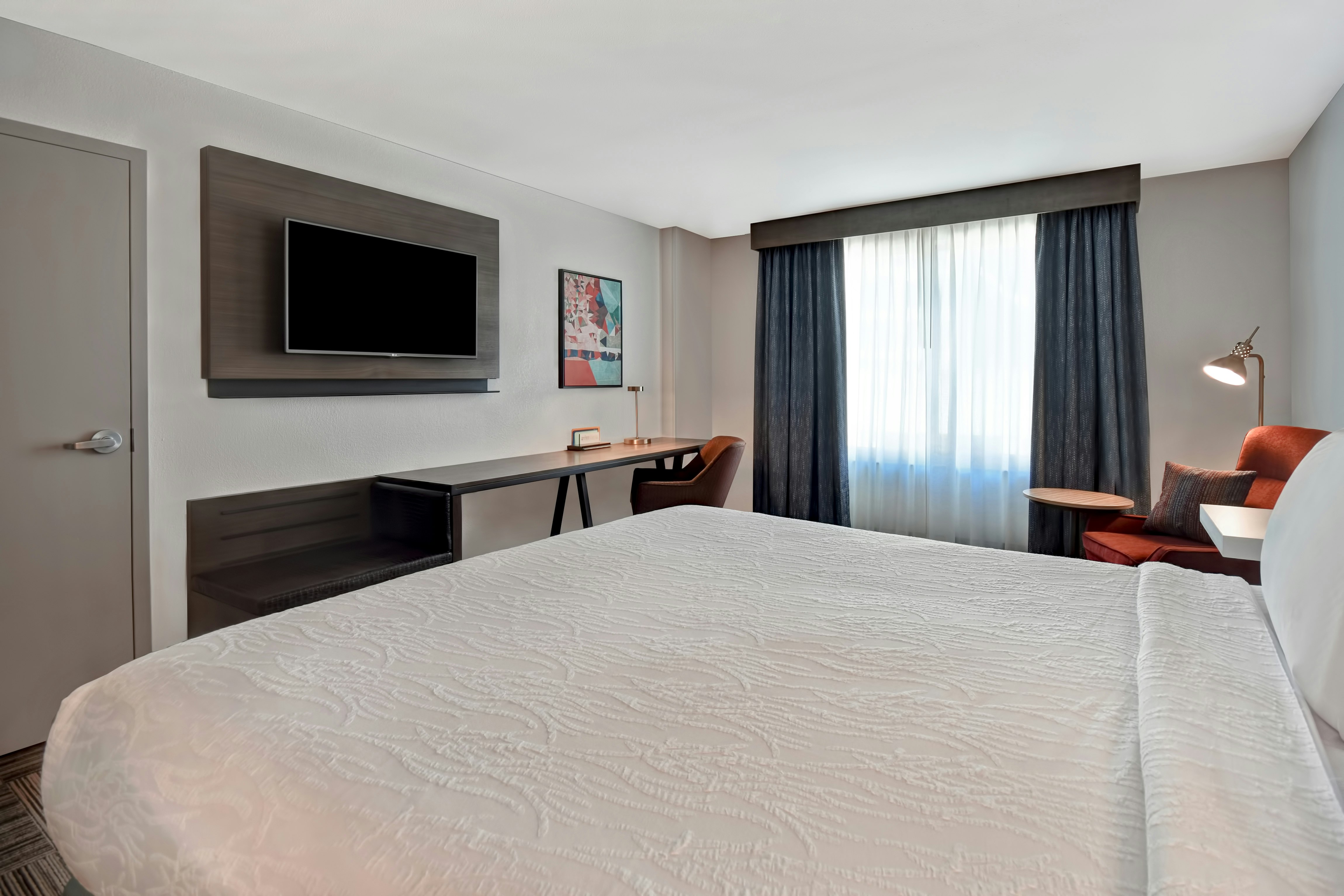غرفة بسرير كينج، Hilton Garden Inn Houston/Galleria Area 2/2
