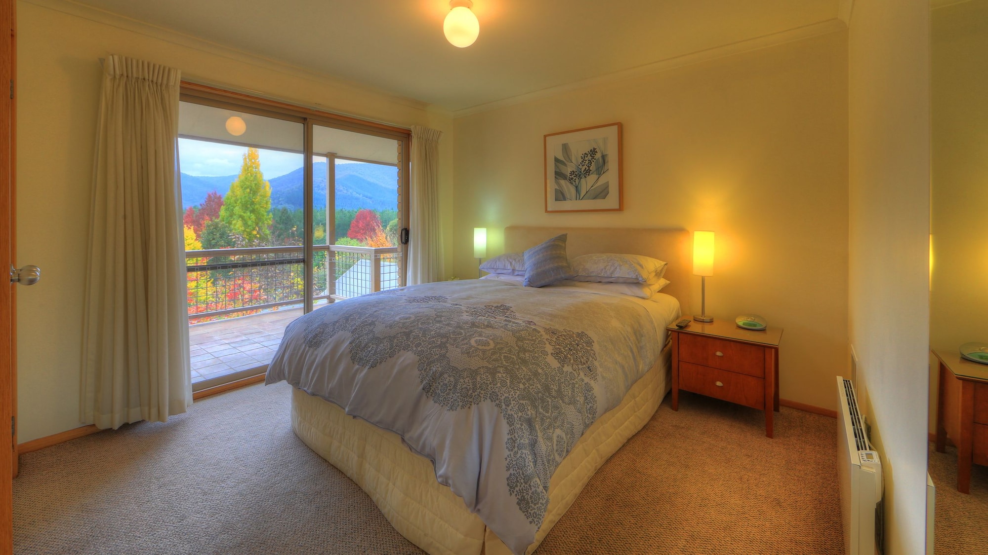 شقة بسرير كوين وسريرين منفصلين بإطلالة على الحديقة بشرفة، CHESTNUT TREE HOLIDAY APARTMENTS 6/10