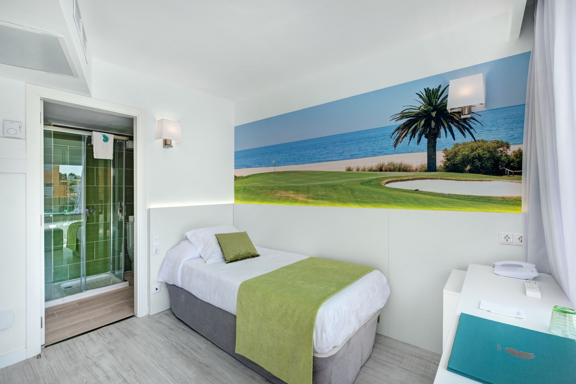 Room, Single, Single Bed, Balcony