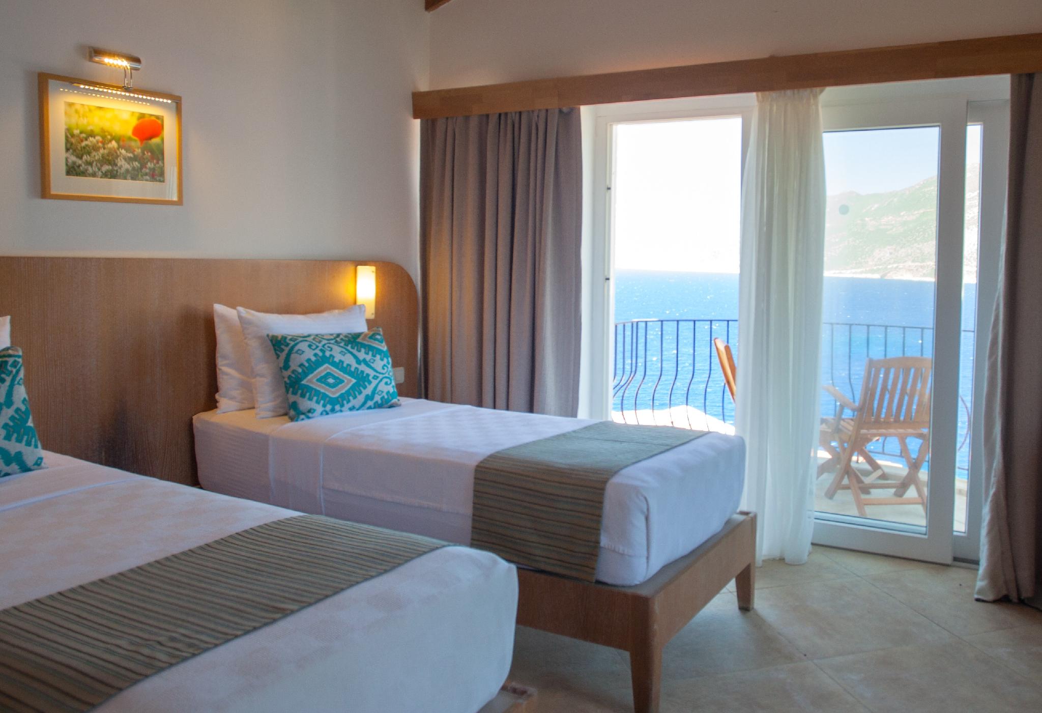 Room, Twin Beds, Sea View