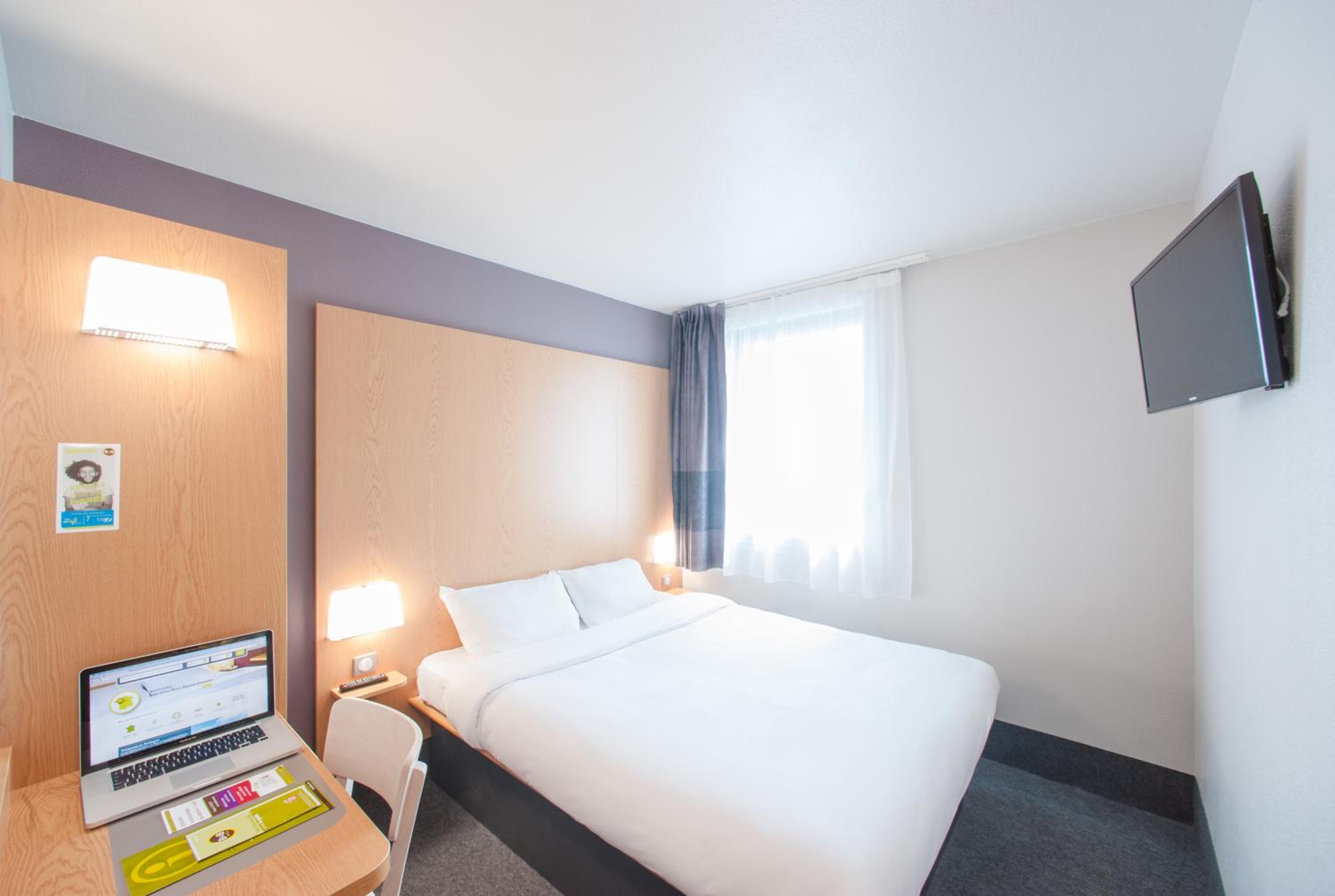 غرفة بسرير كوين، B&B Hotel Perpignan Sud Marche International 6/9