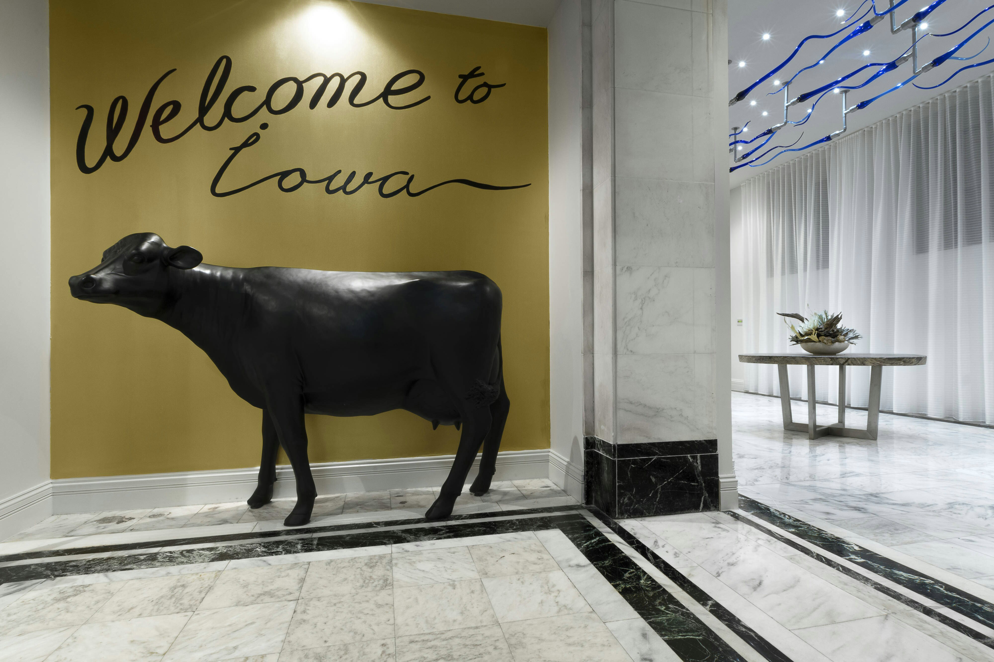 Lobby at AUTOGRAPH COLLECTION THE CURRENT IOWA, DAVENPORT - IA