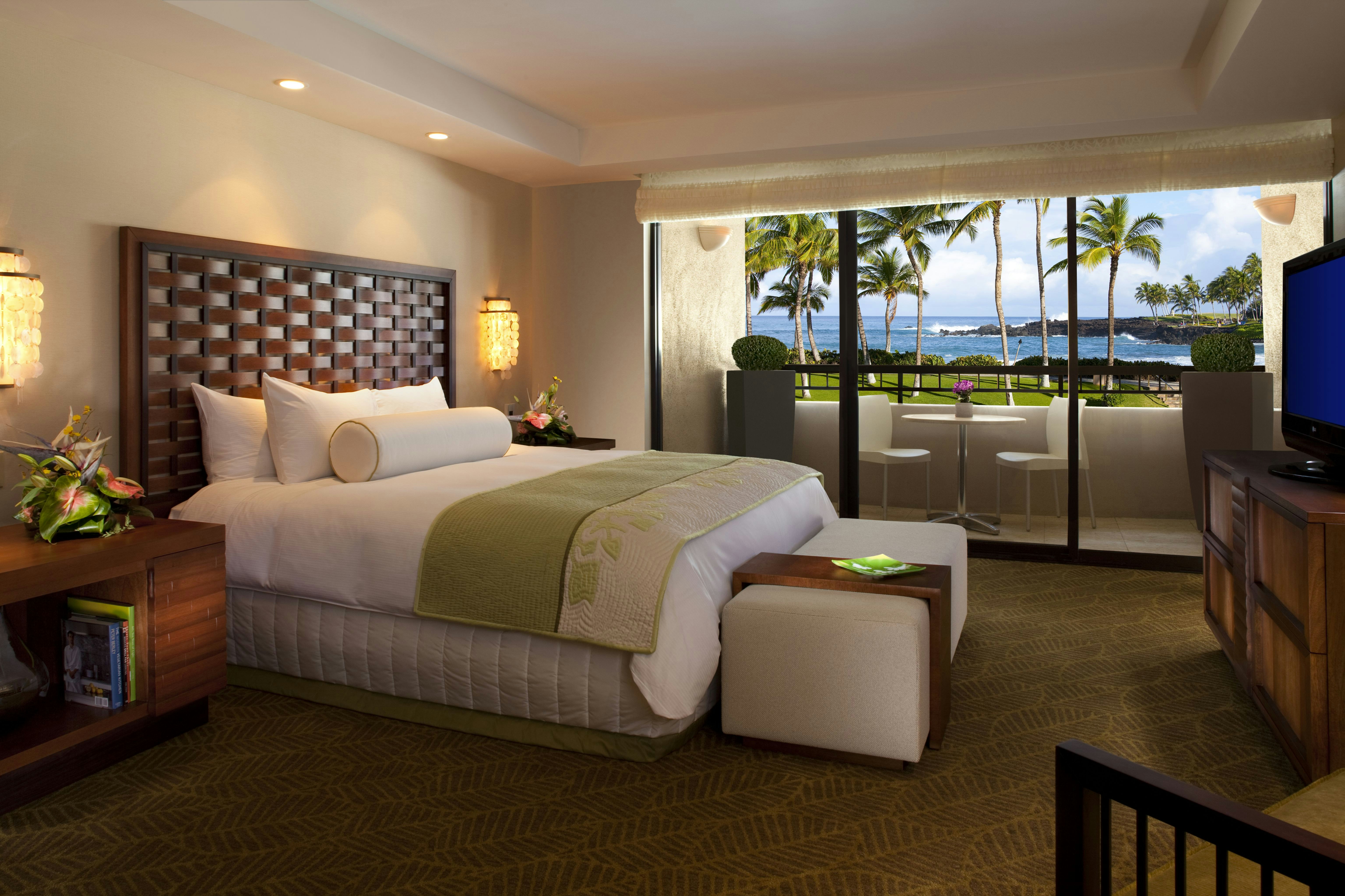 Makai, Open Plan, Suite, King Bed, Ocean View
