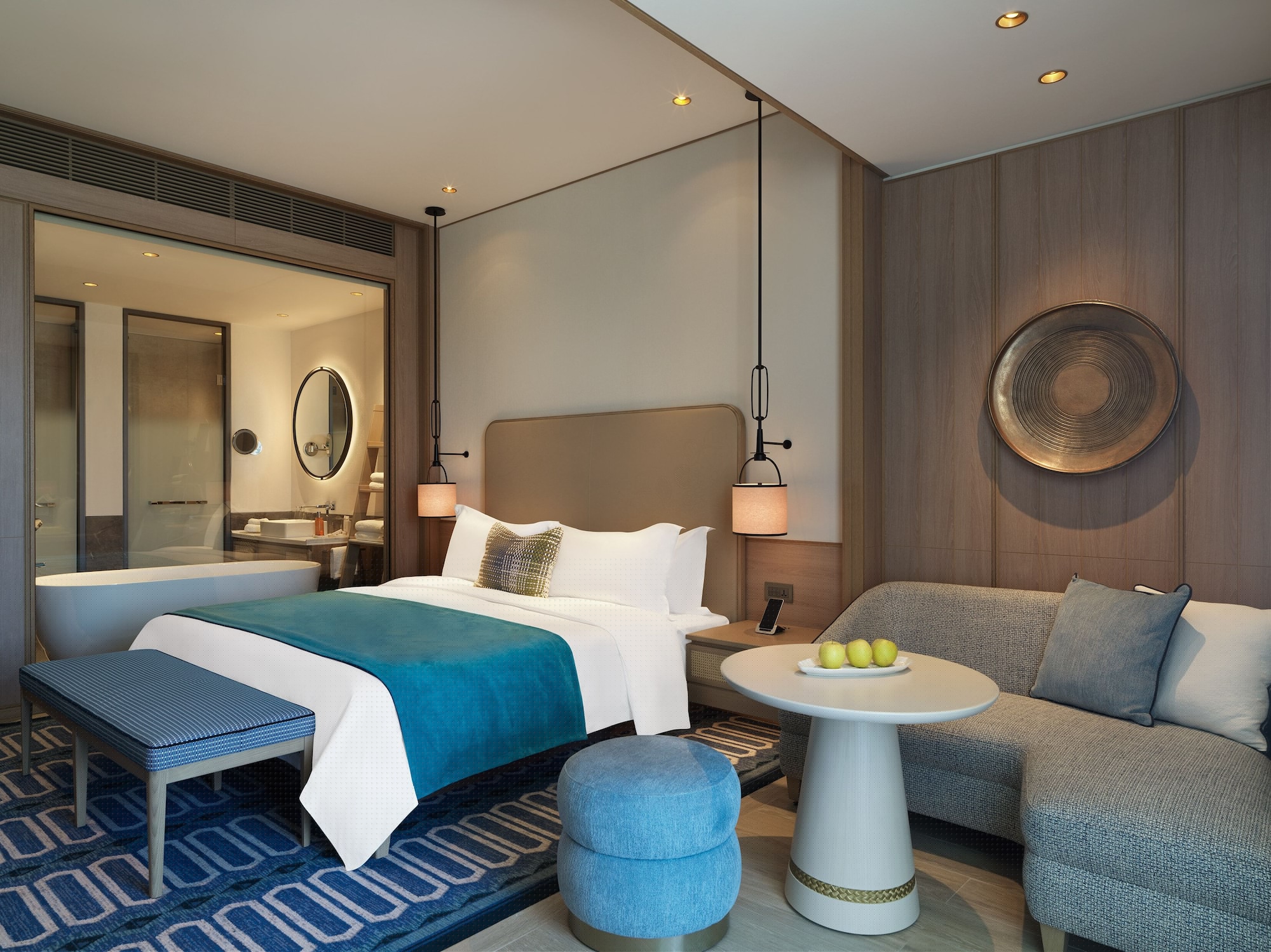 Mountain, Premier, Family, King Bed, Sofa