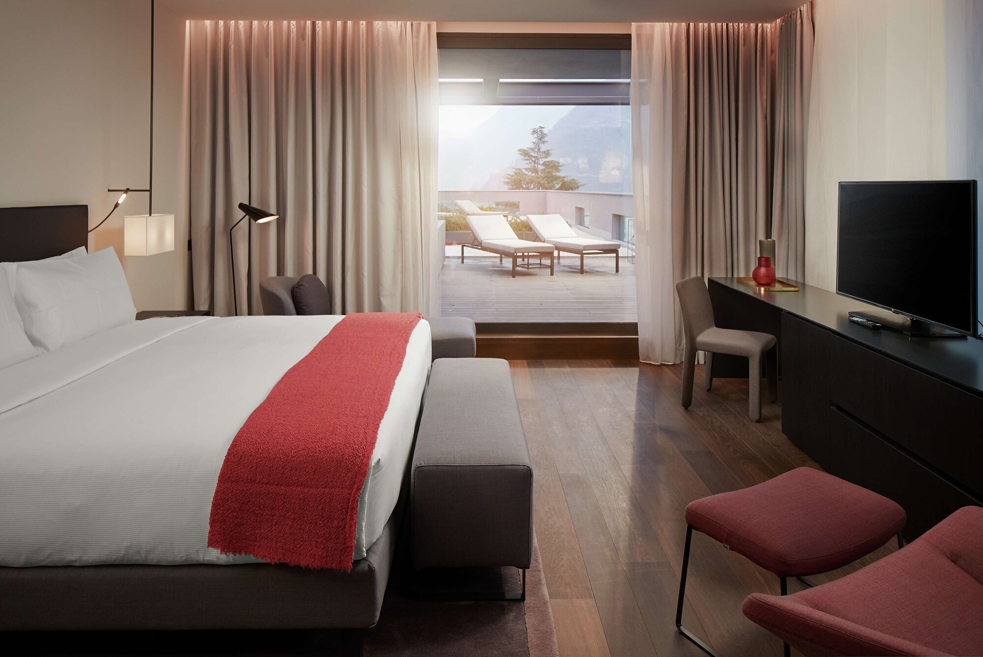 Roof Top, Presidential, Suite, King Bed