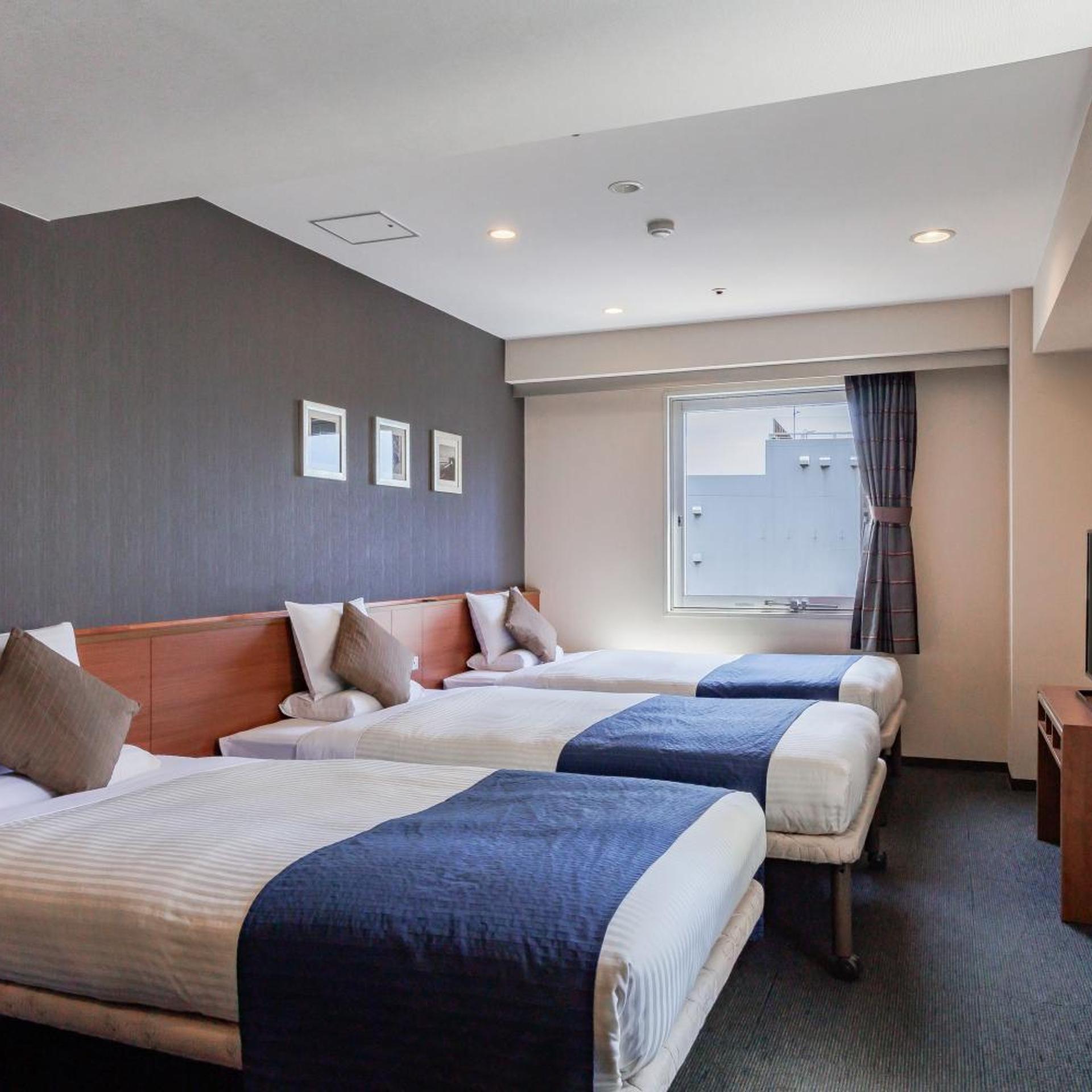 غرفة ديلوكس ثلاثية، Hotel Mystays Nagoya Sakae 4/4