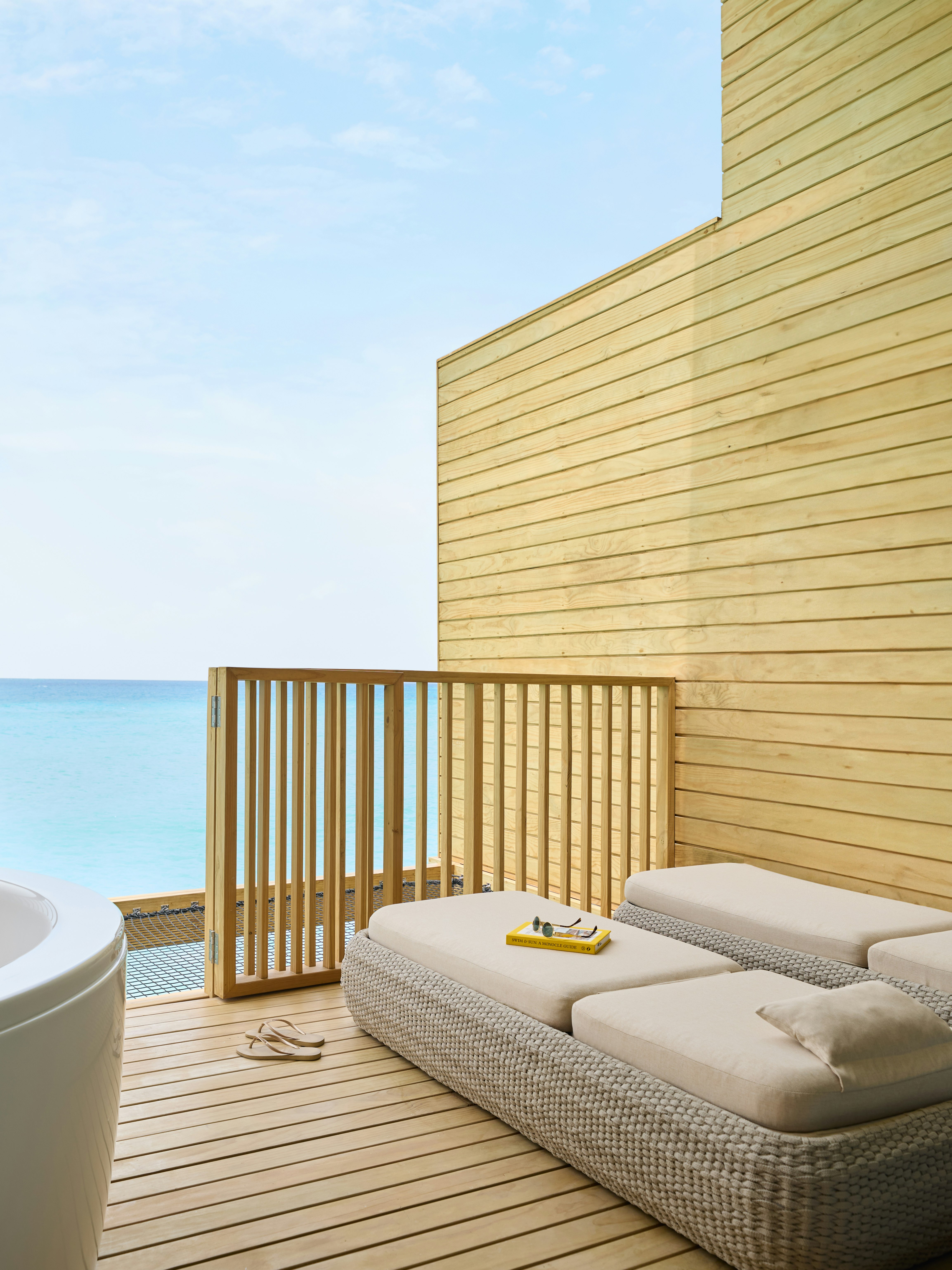 Hollywood, Overwater, Sunset Villa, Twin Beds, Hot Tub