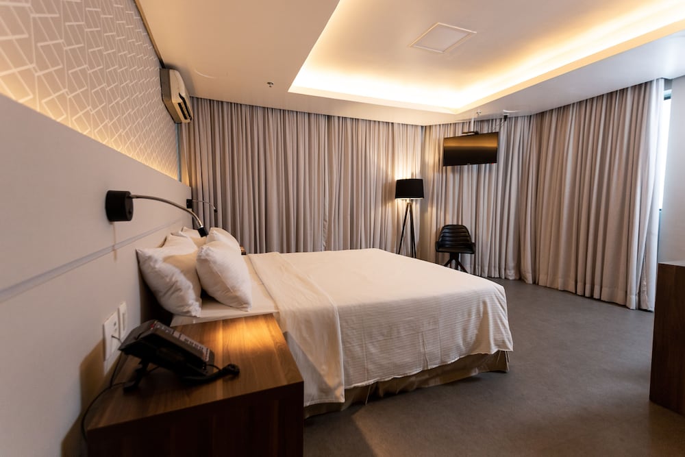 غرفة ديلوكس بسرير مزدوج، Master Porto Alegre (ex. Holiday Inn Porto Alegre) 10/10