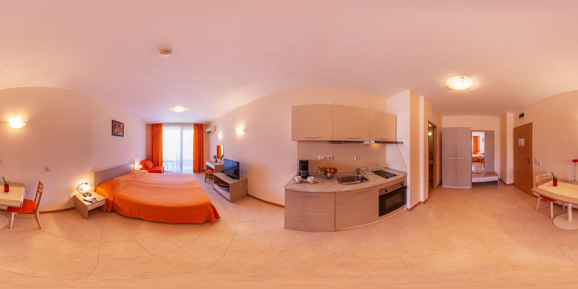 Studio, Balcony or Terrace