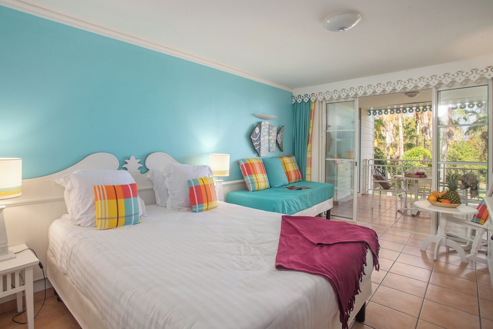 استوديو بفراش فوتون وسريرين منفصلين بإطلالة على البحر بشرفة، Pierre Vacances Holiday Village Sainte Luce 2/9