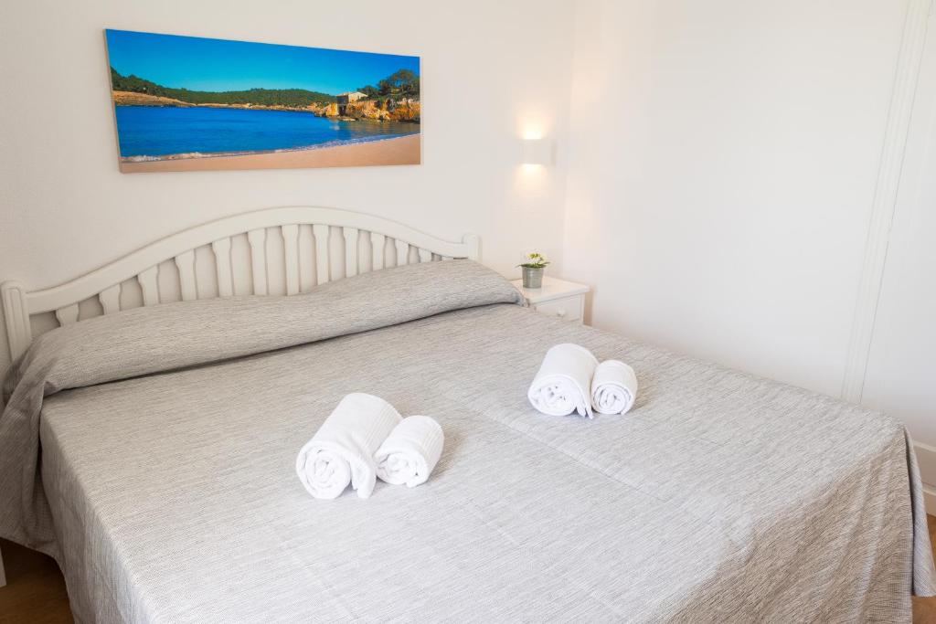 شقة بإطلالة على البحر بغرفتي نوم، Naranjos Resort Menorca 3/6