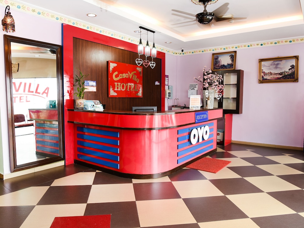 Lobby at Hotel O Casavilla Hotel, BATU CAVES