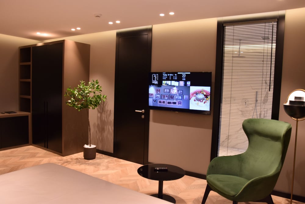 Lobby at Unik Hotel, Farke