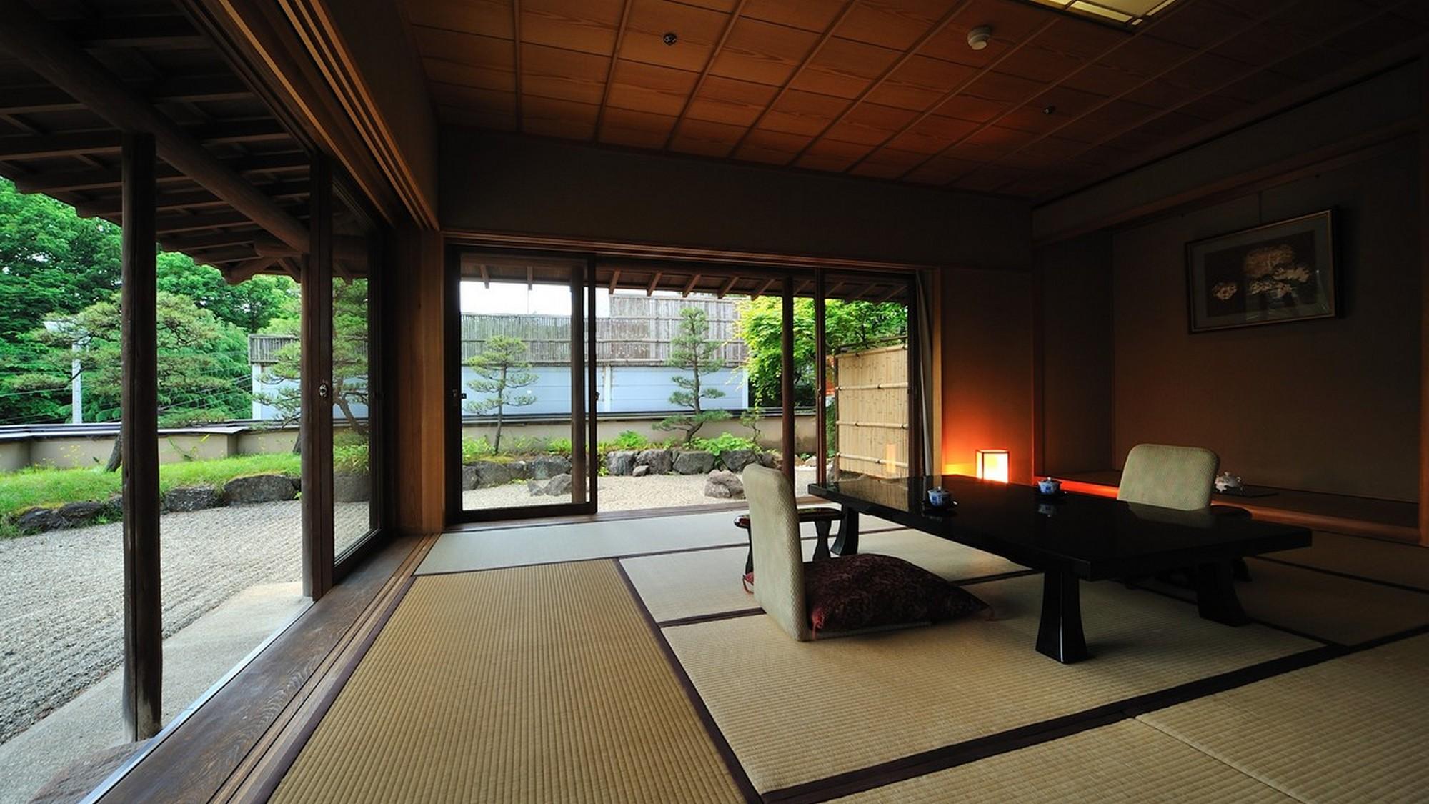 Japanese, Deluxe, Suite, Private Garden, Cypress Bath