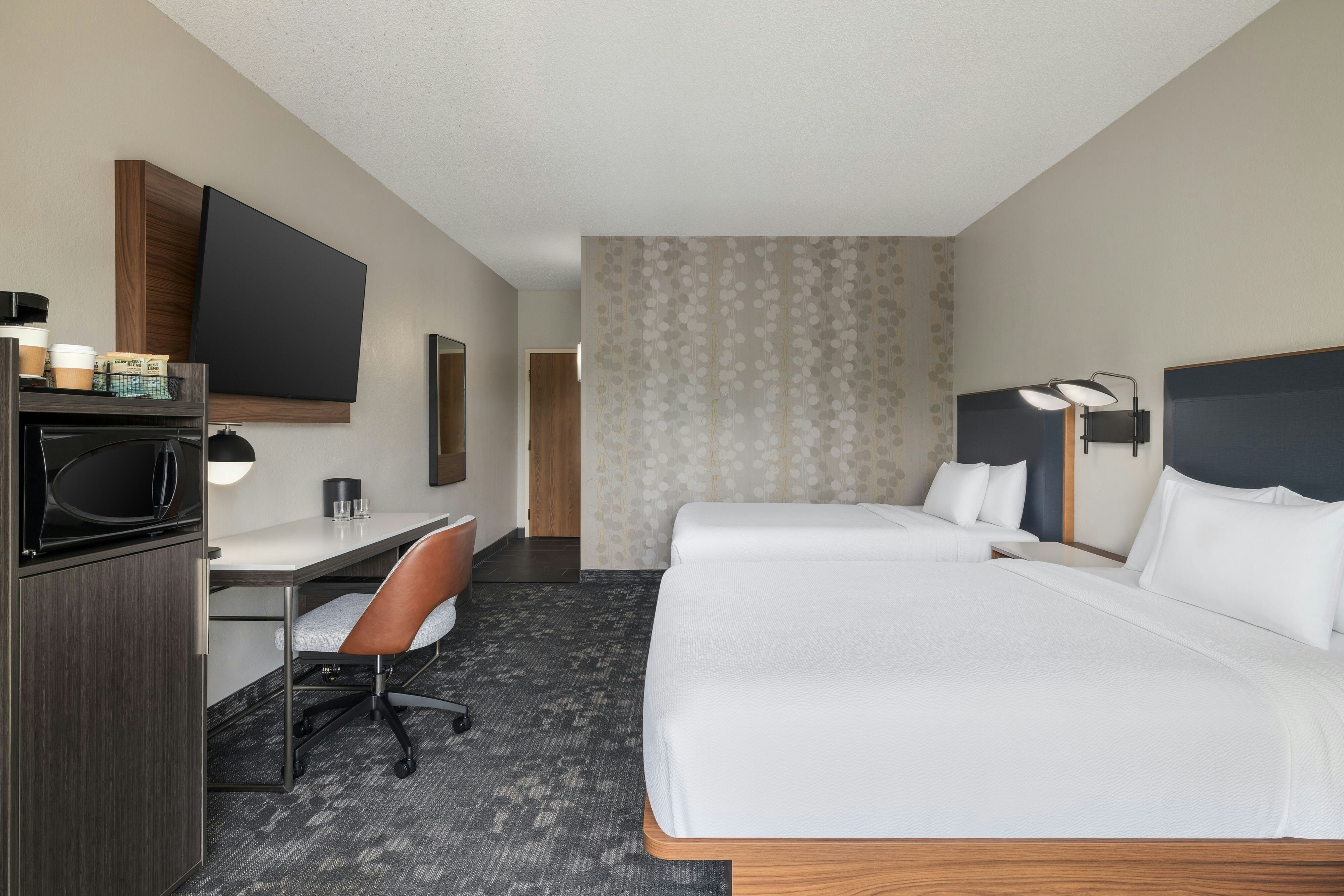 غرفة بسريرين كوين، Courtyard Dallas-Fort Worth/Bedford 2/5