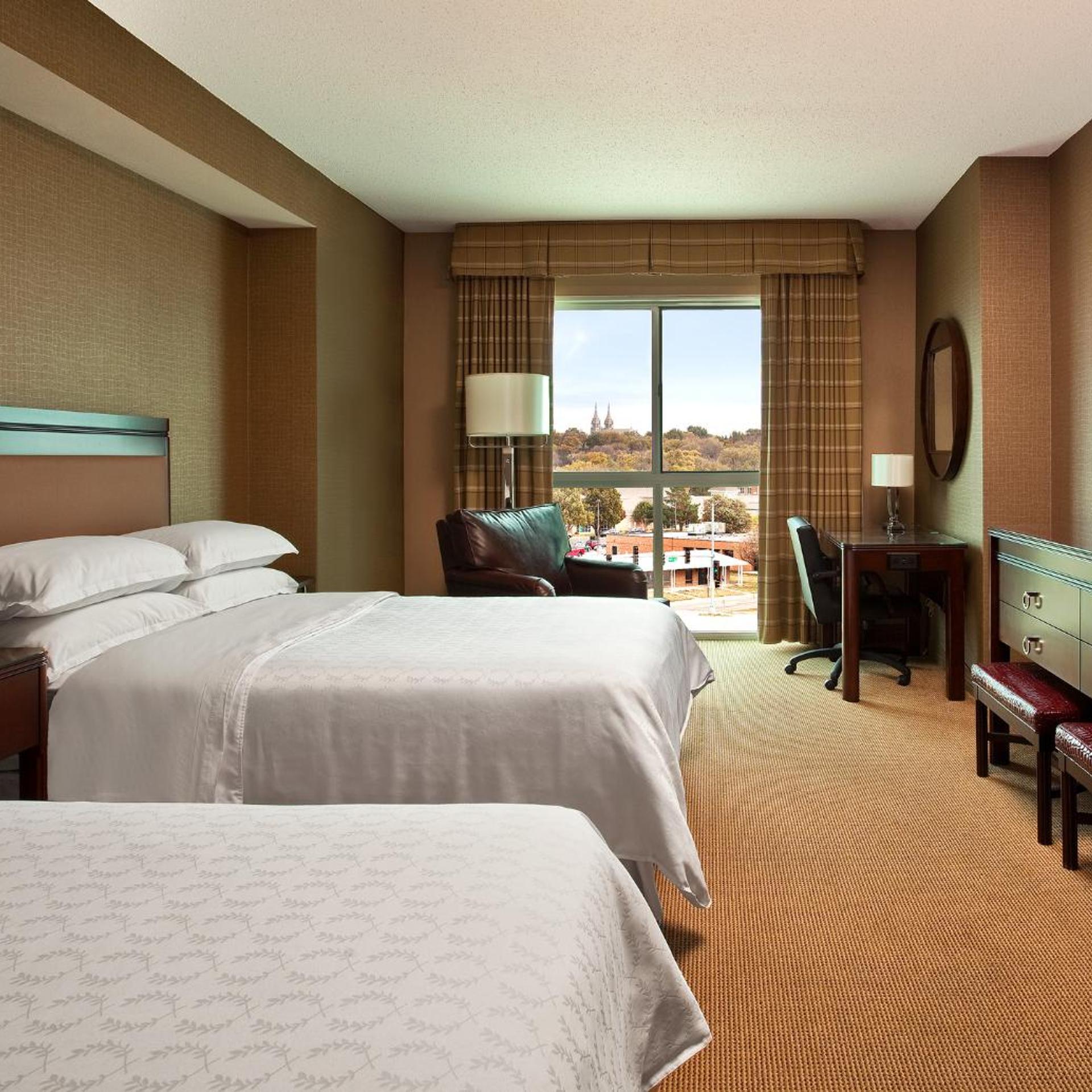 Deluxe, 2 Double Beds, Club Floor