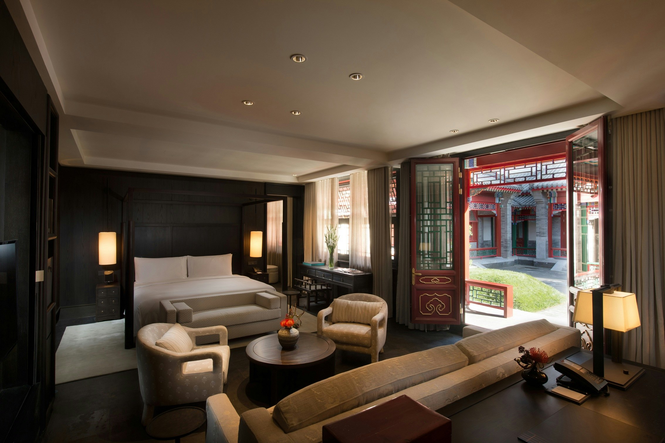 Courtyard, Suite، Waldorf Astoria Beijing 3/6