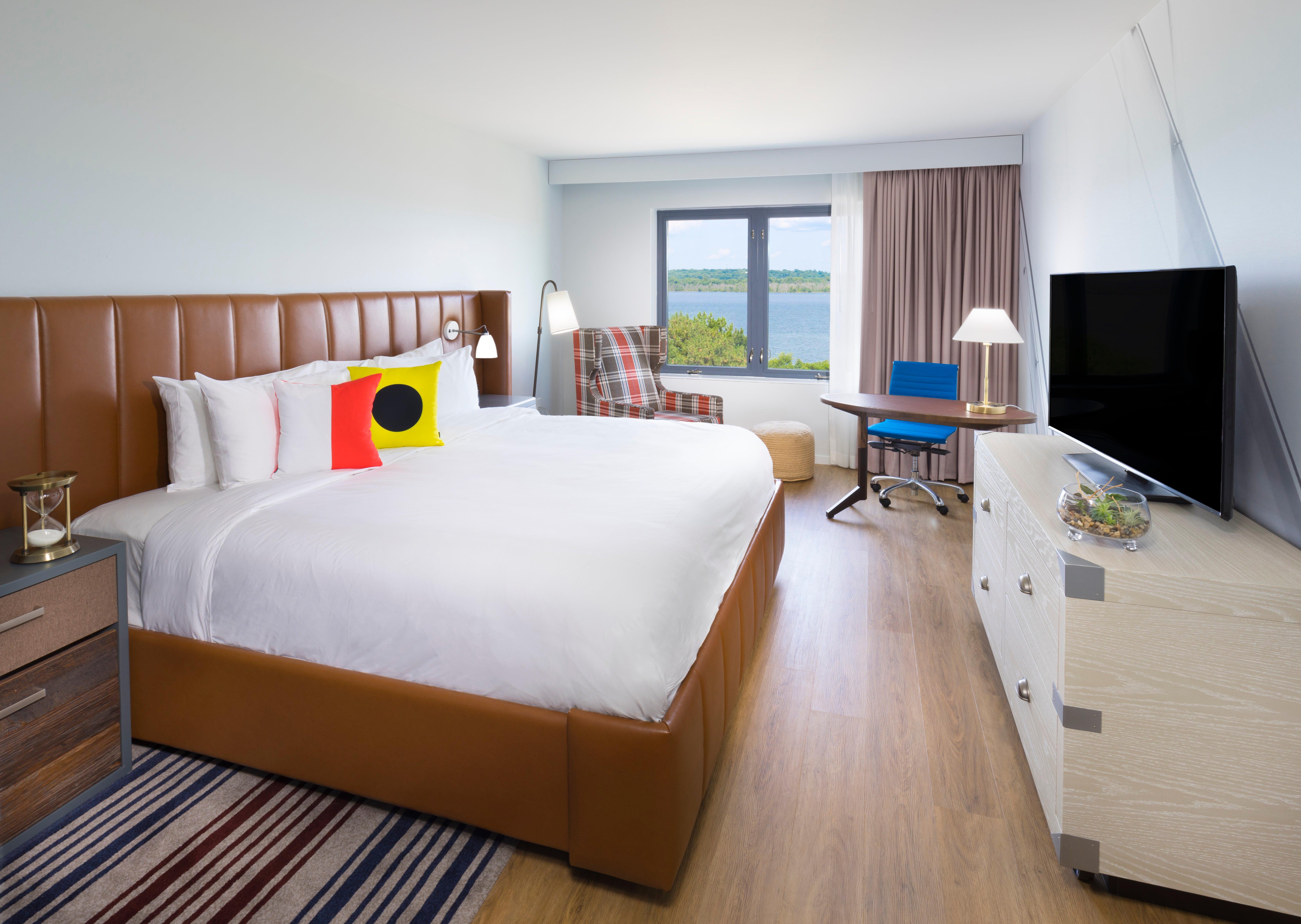 Room, Double Bed, River View
