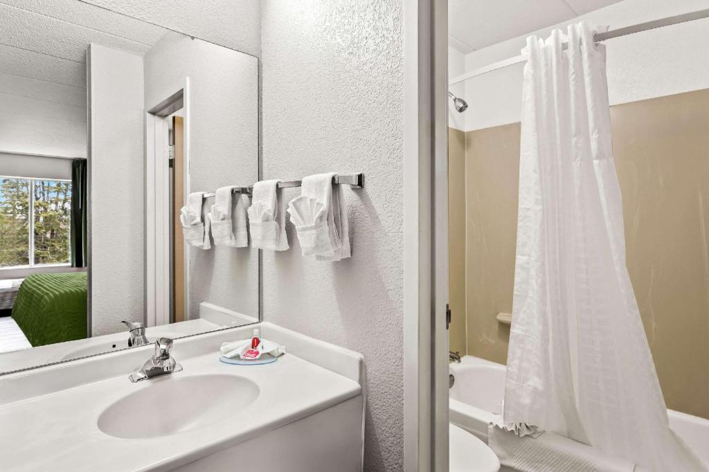 غرفة بسرير كينج للمدخنين، Econo Lodge Willowbrook 4/4