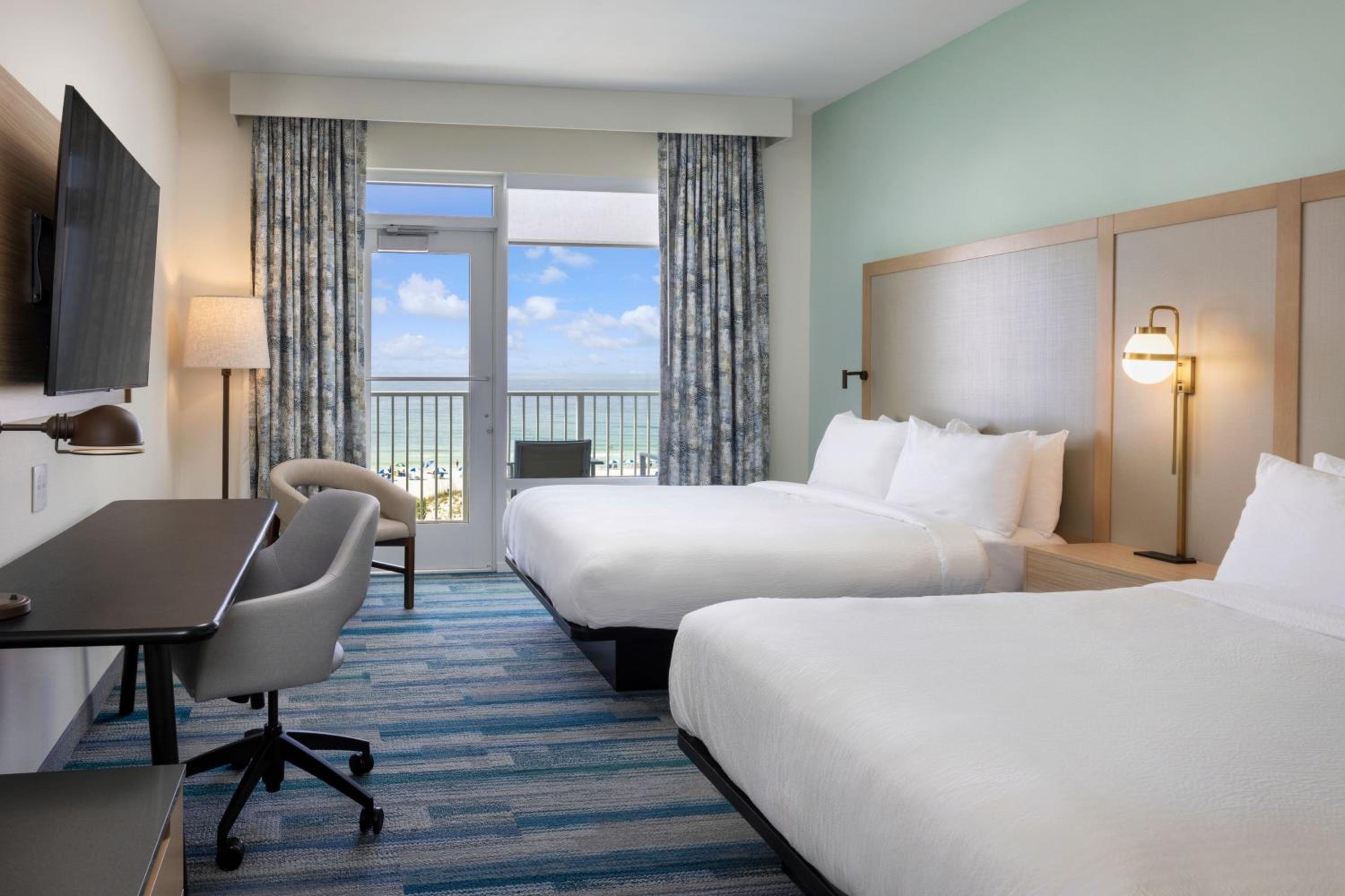 Room, 2 Queen Beds, Beach Front, Balcony, Accessible