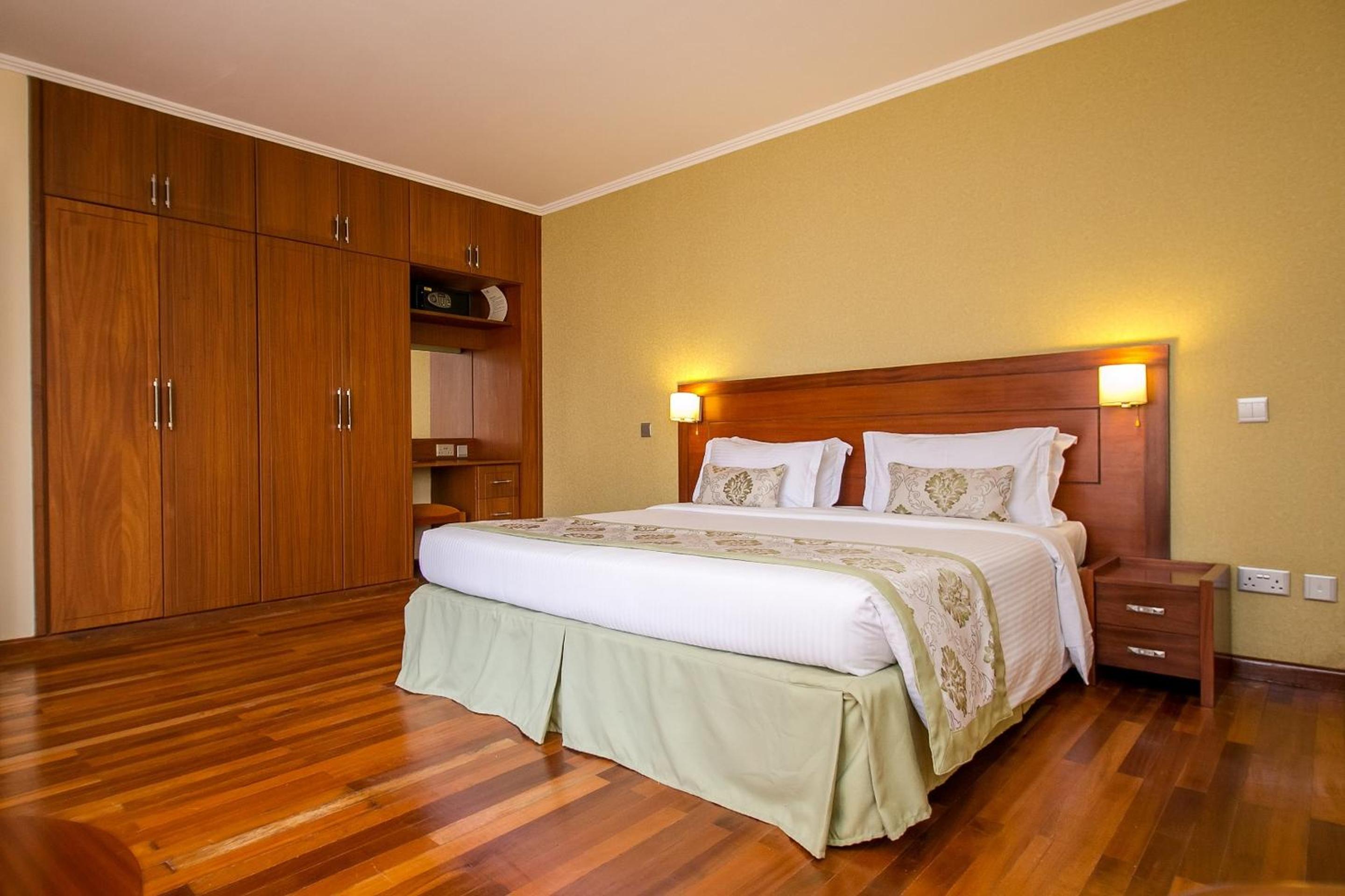 غرفة قياسية بسرير مزدوج أو سريرين منفصلين، Waridi Paradise Apartment Hotel 6/10