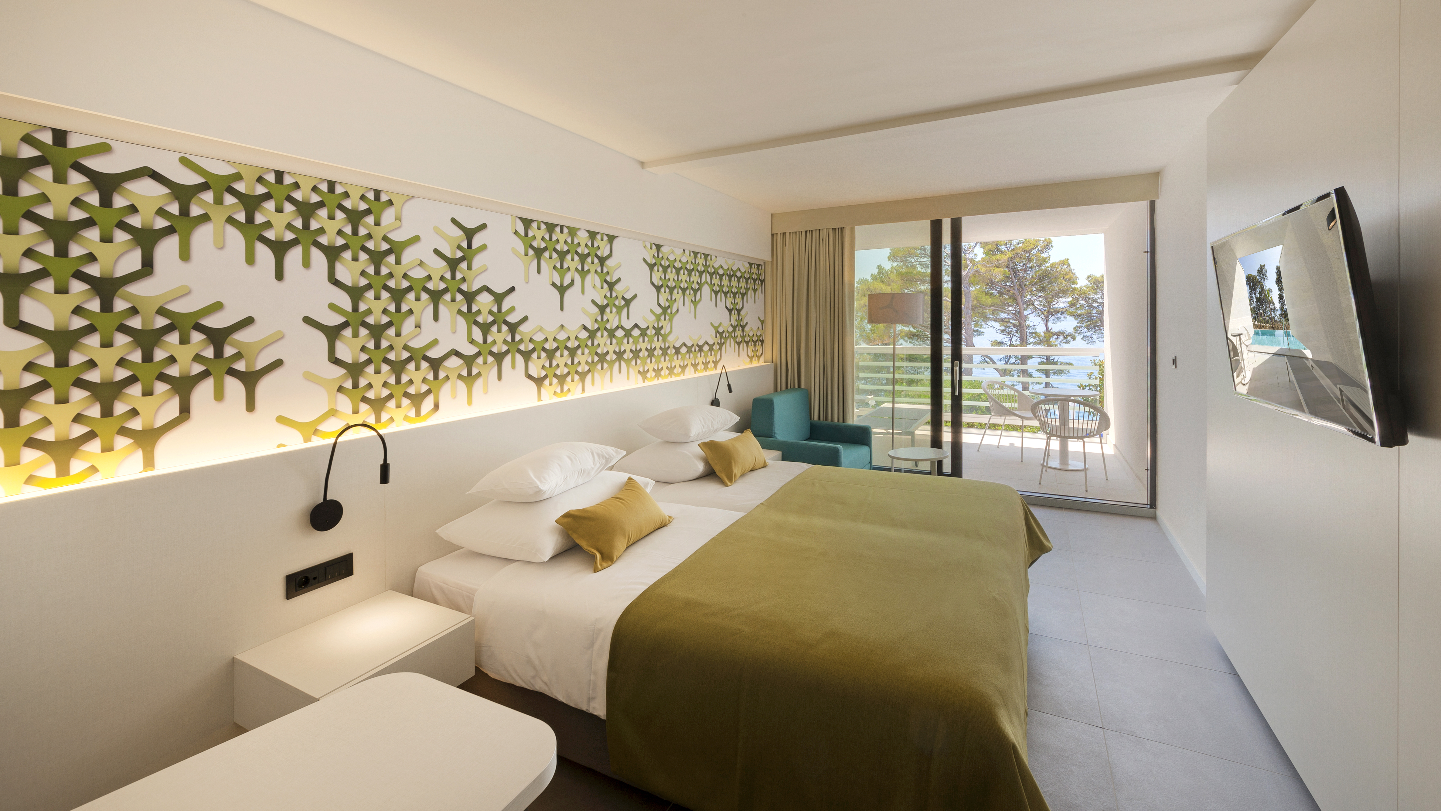 Superior, Double Bed, Sea Side, Balcony