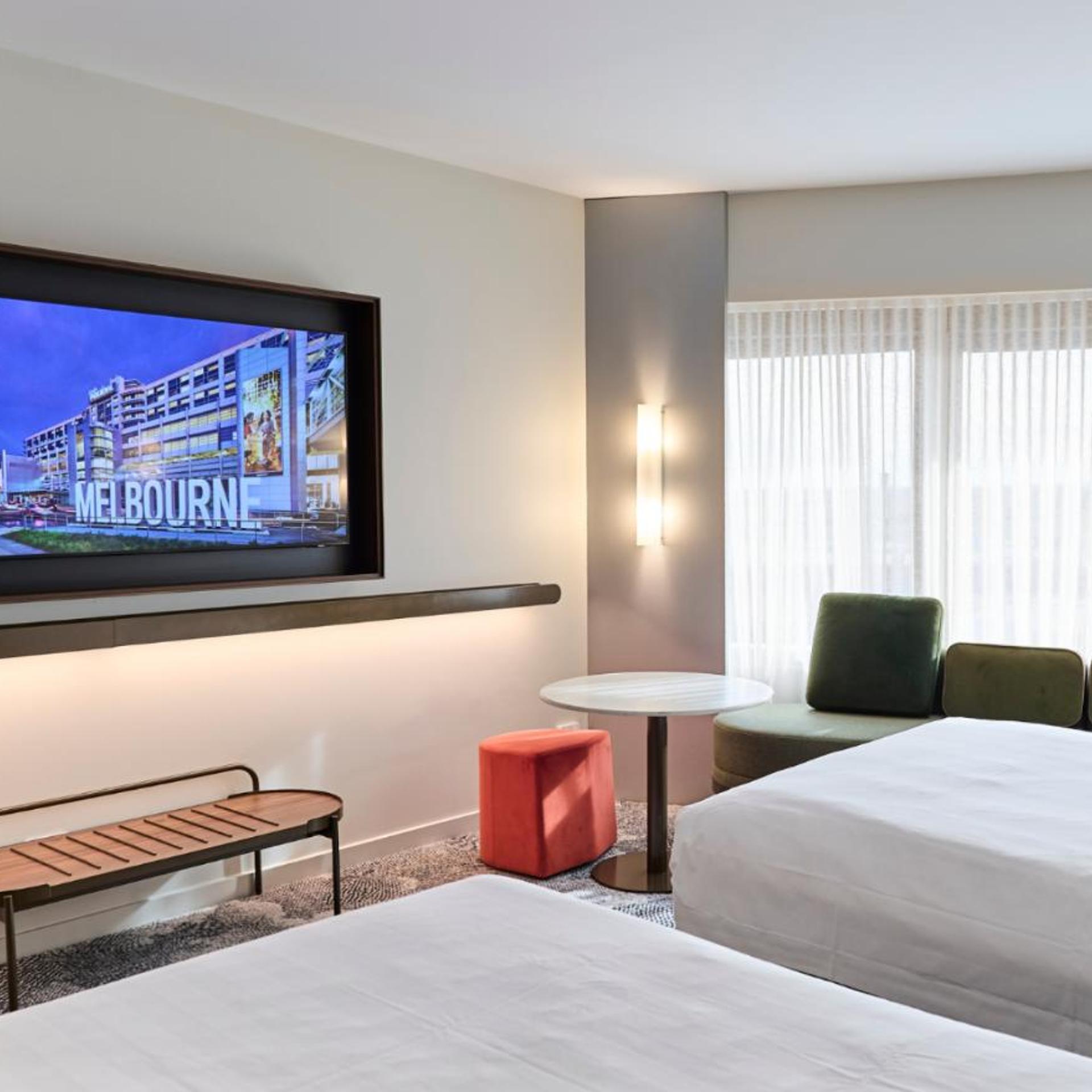 Superior, Twin Beds, with View