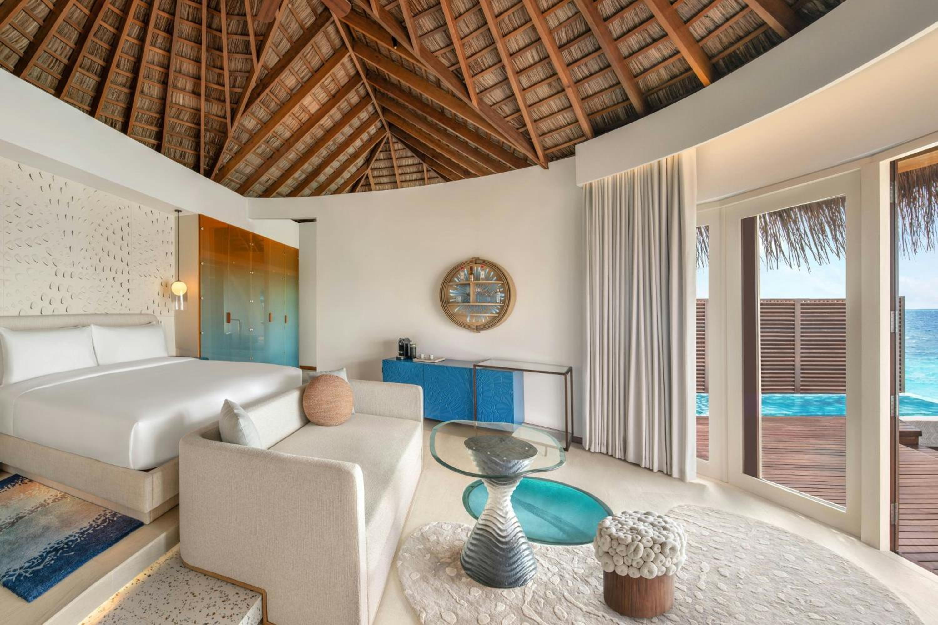 1 Bedroom, Overwater, Premier, Villa, King Bed