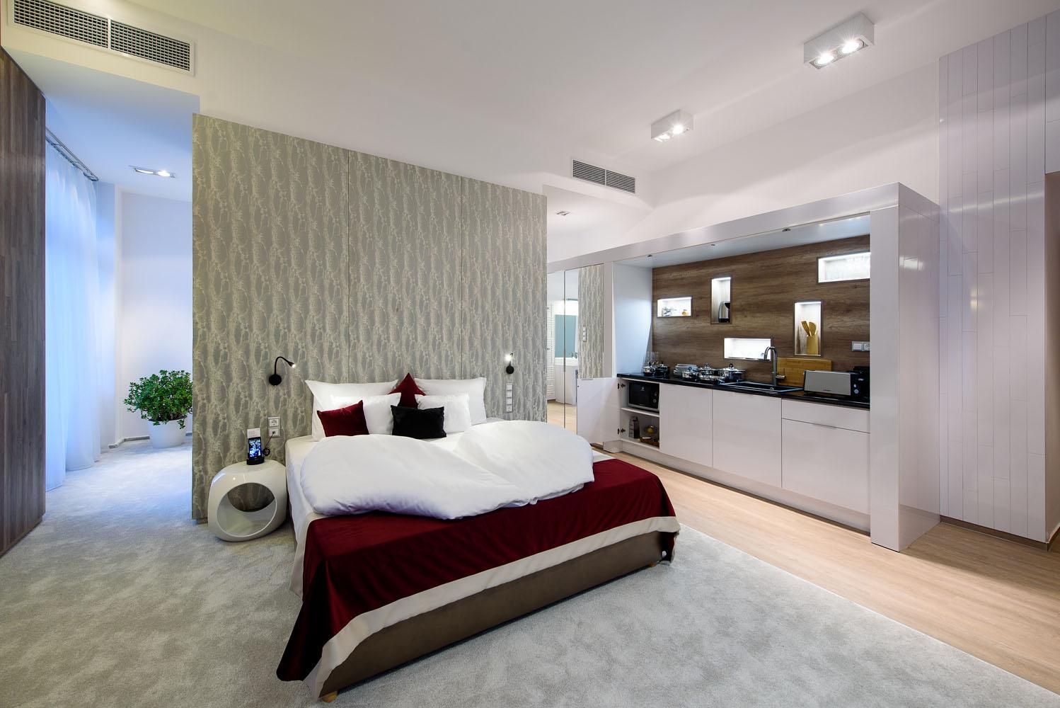 Deluxe, Apartment, King Bed, Sofa