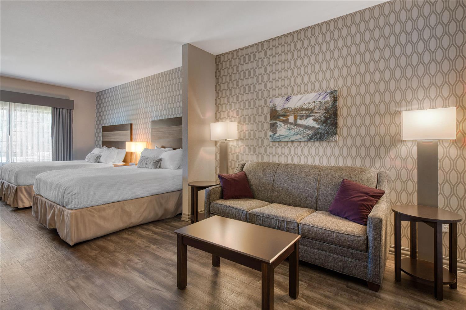 جناح بسريرين كوين مع أريكة لذوي الإعاقة، Best Western Plus Saint Peter 3/5