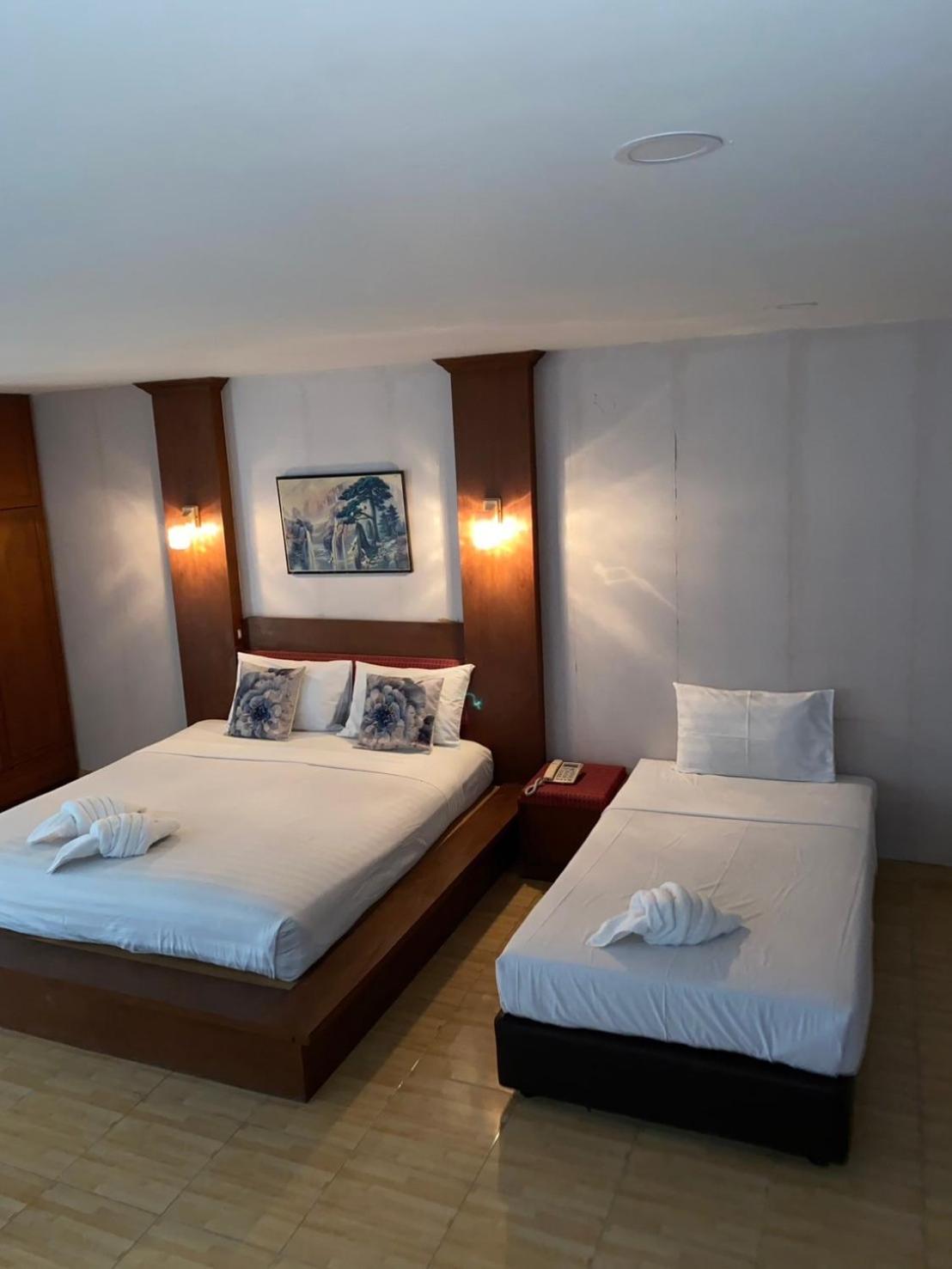 غرفة سوبيريور ثلاثية، Green Beach Pattaya 9/10