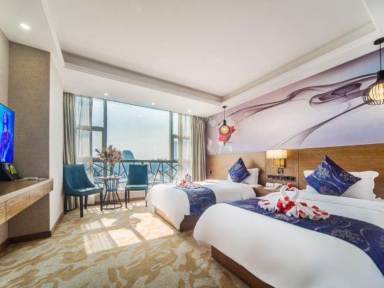 Sky, Vip, Twin Beds, City View