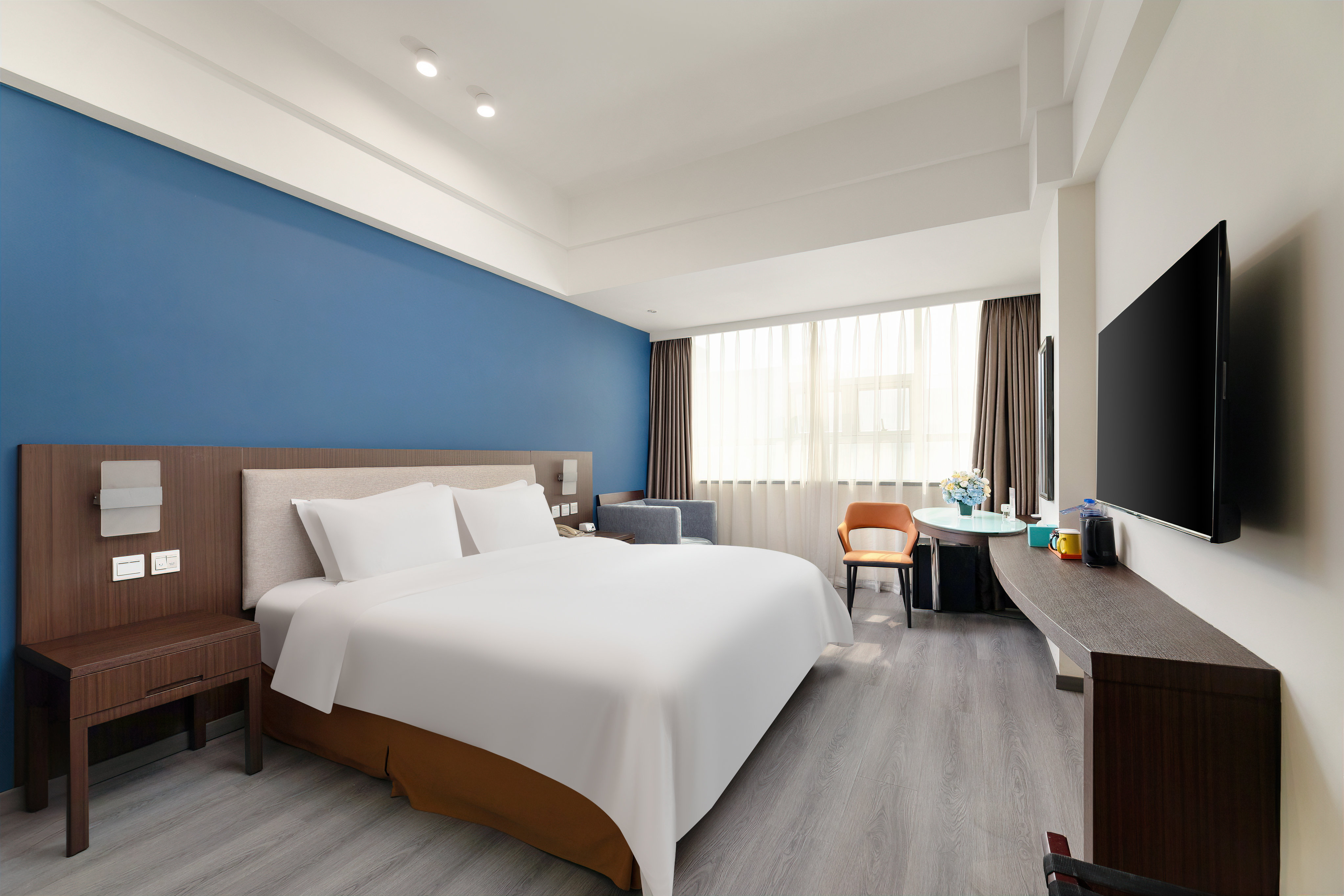 غرفة سوبيريور بسرير كينج، HOLIDAY INN EXPRESS CHENGDU WUHOU 2/3