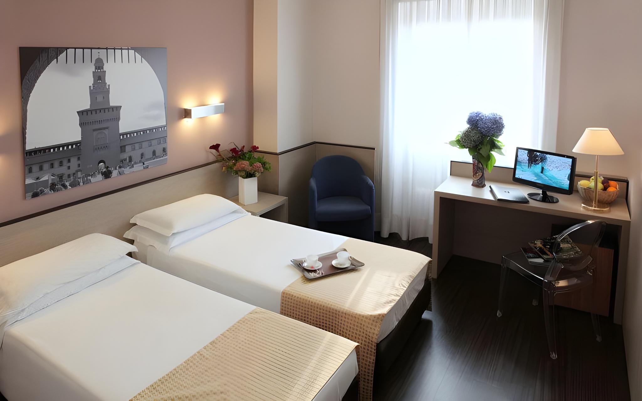 Room at Mennini Hotel, MILAN
