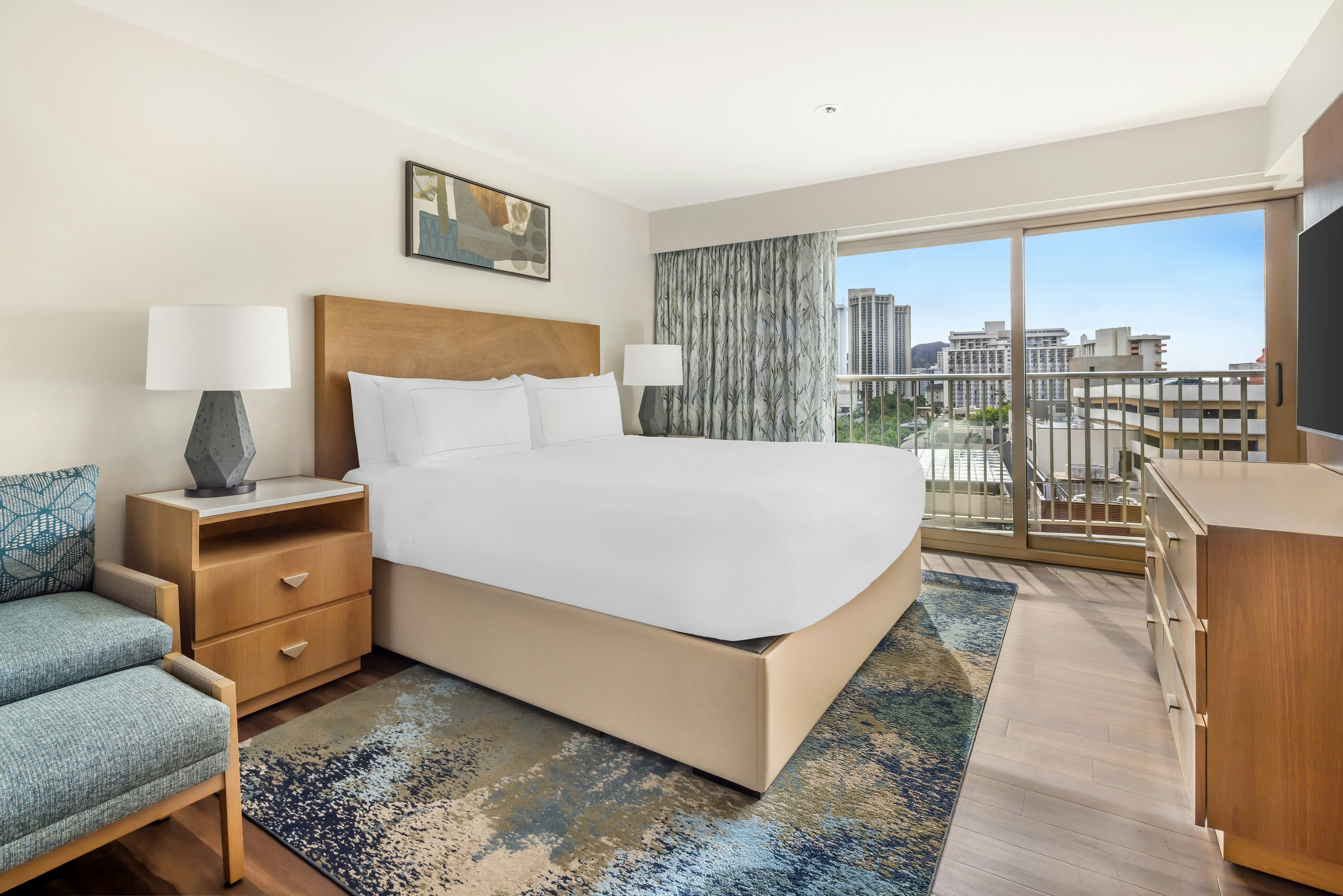 جناح بسرير كينج بغرفة نوم واحدة، Hokulani Waikiki By Hilton Grand Vacations 2/6