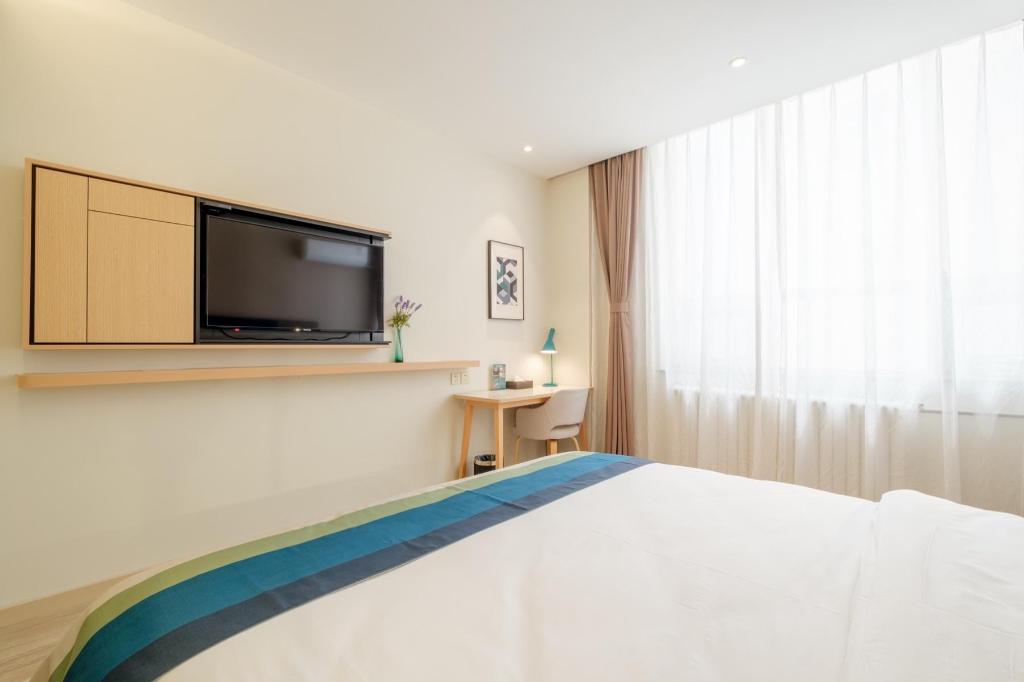 غرفة سوبيريور بسرير كوين، Home Inn (Tianjin West Railway Station) 5/6