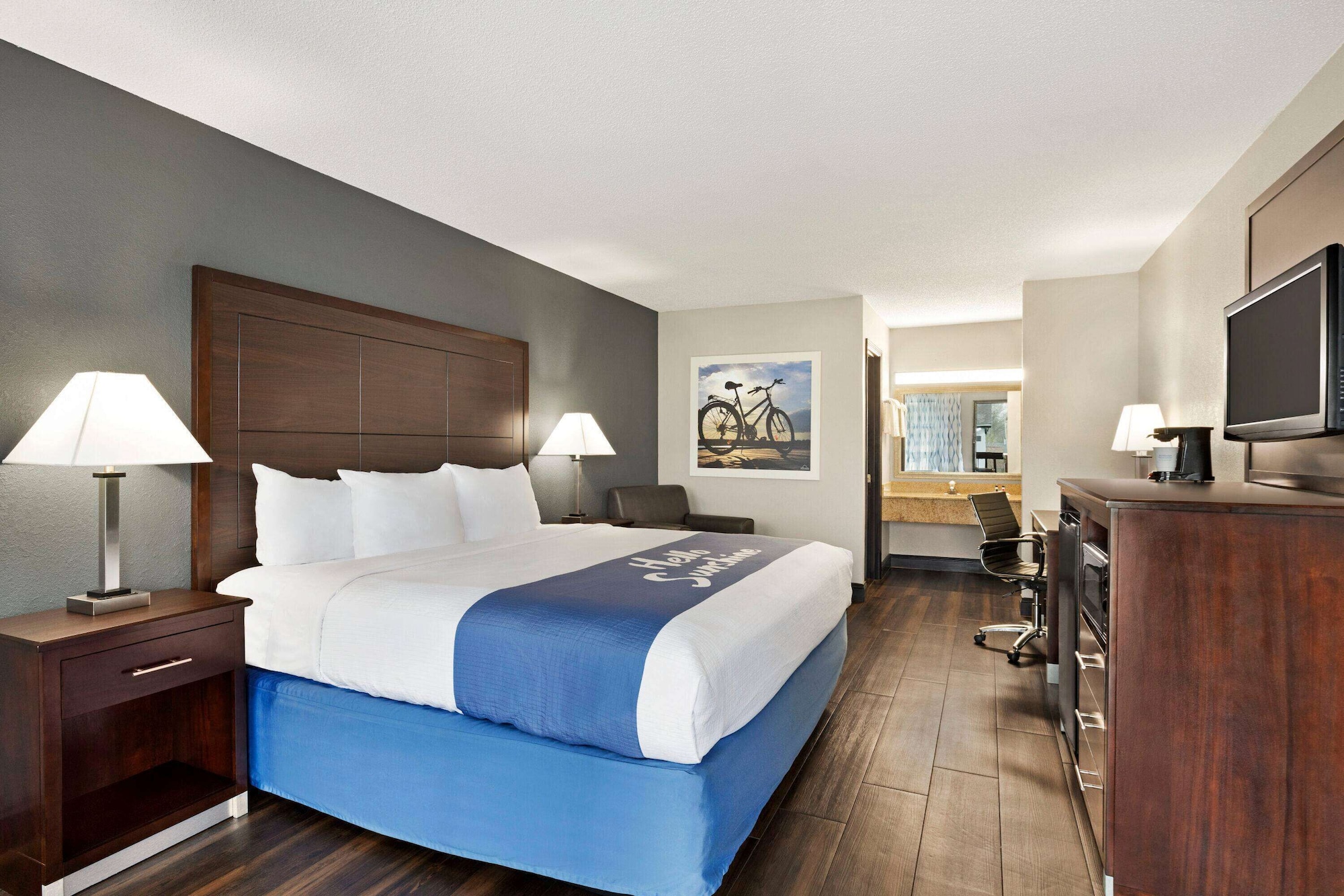 غرفة بسرير كينج للمدخنين، Days Inn By Wyndham Rock Hill 3/5