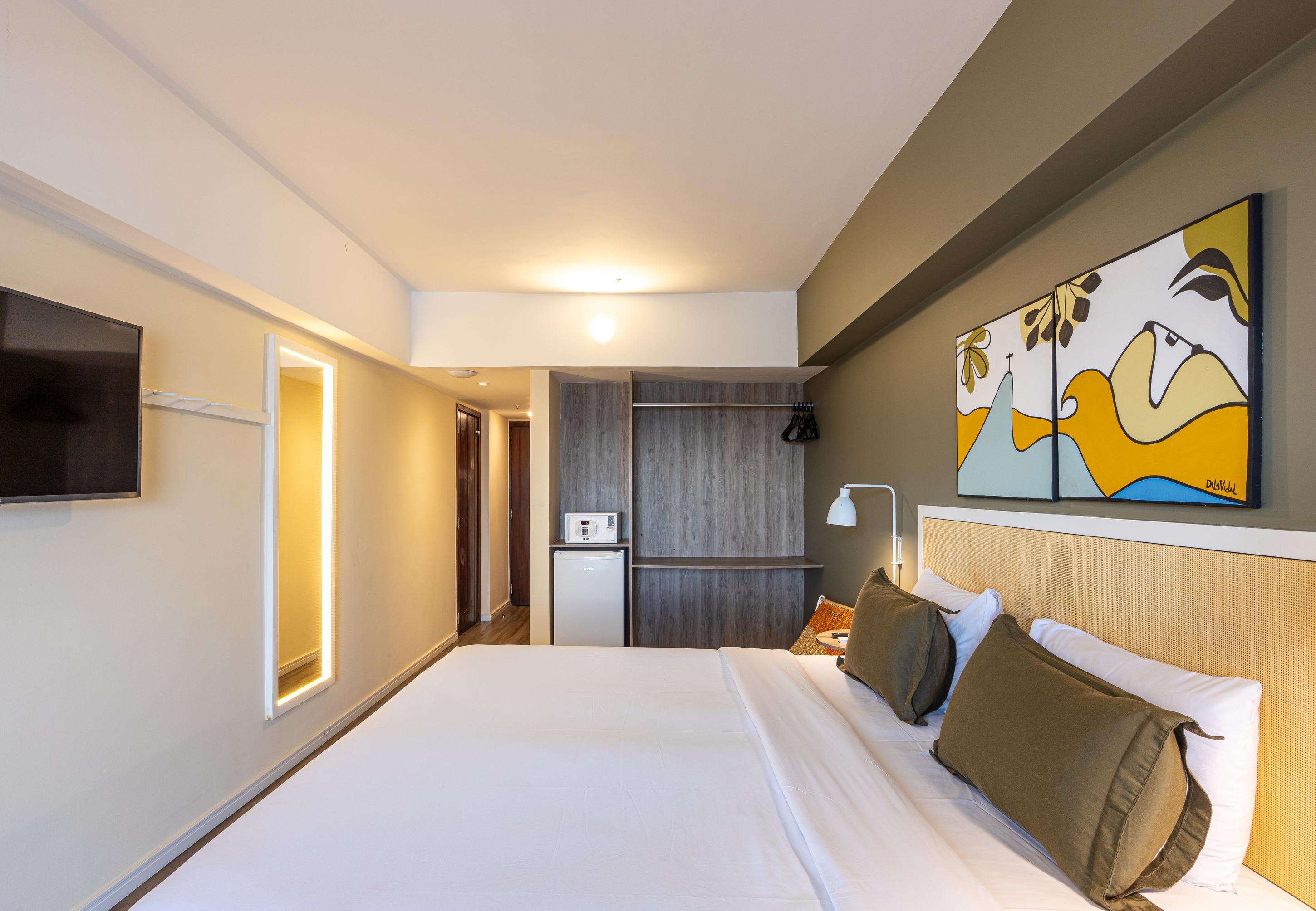 Deluxe, Double Bed, Partial Sea View, B&B Hotel Rio De Janeiro Copacabana Posto 5 2/5