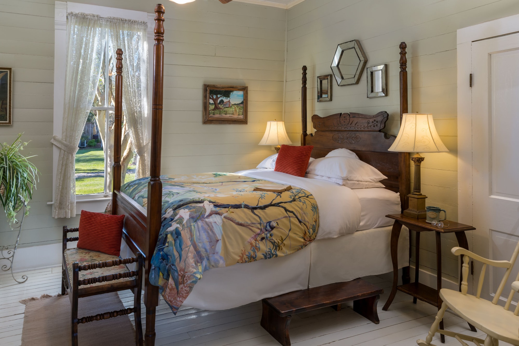 كوخ بسرير كوين بحمام خاص