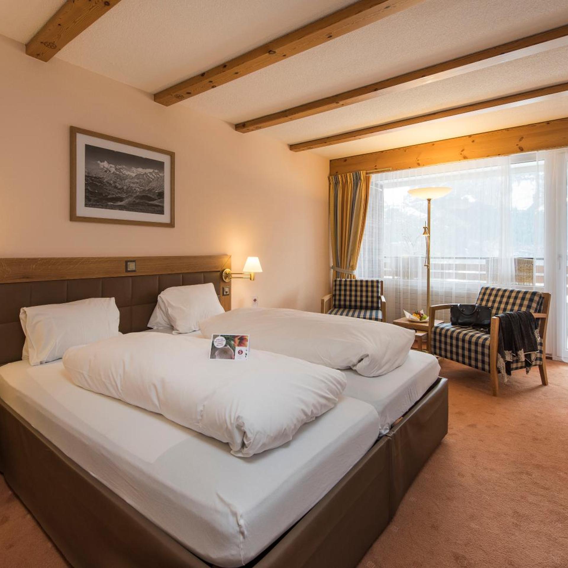 Room, Double Bed, Eiger View
