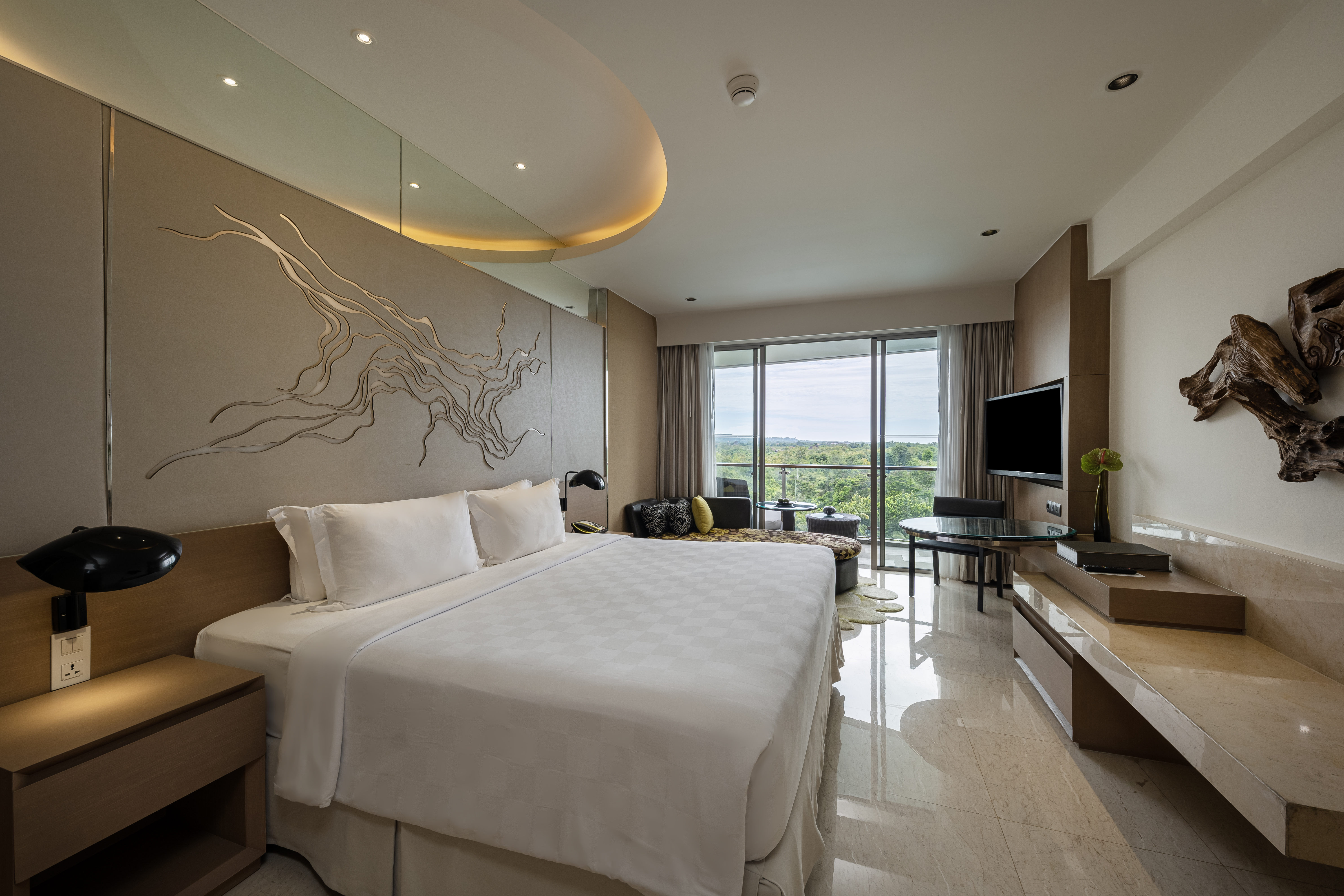 Room, Double or Twin Bed, Bay View