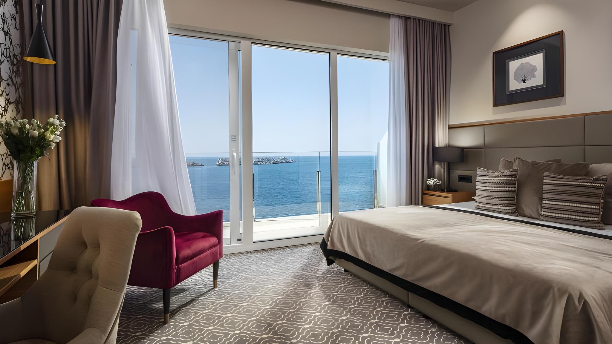 Sky, Royal, Double or Twin Bed, Sea View, Balcony