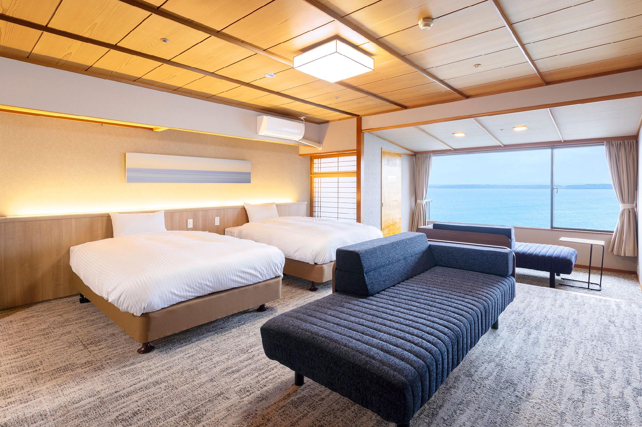 Japanese Western, Superior, Twin Beds, Indoor Bath